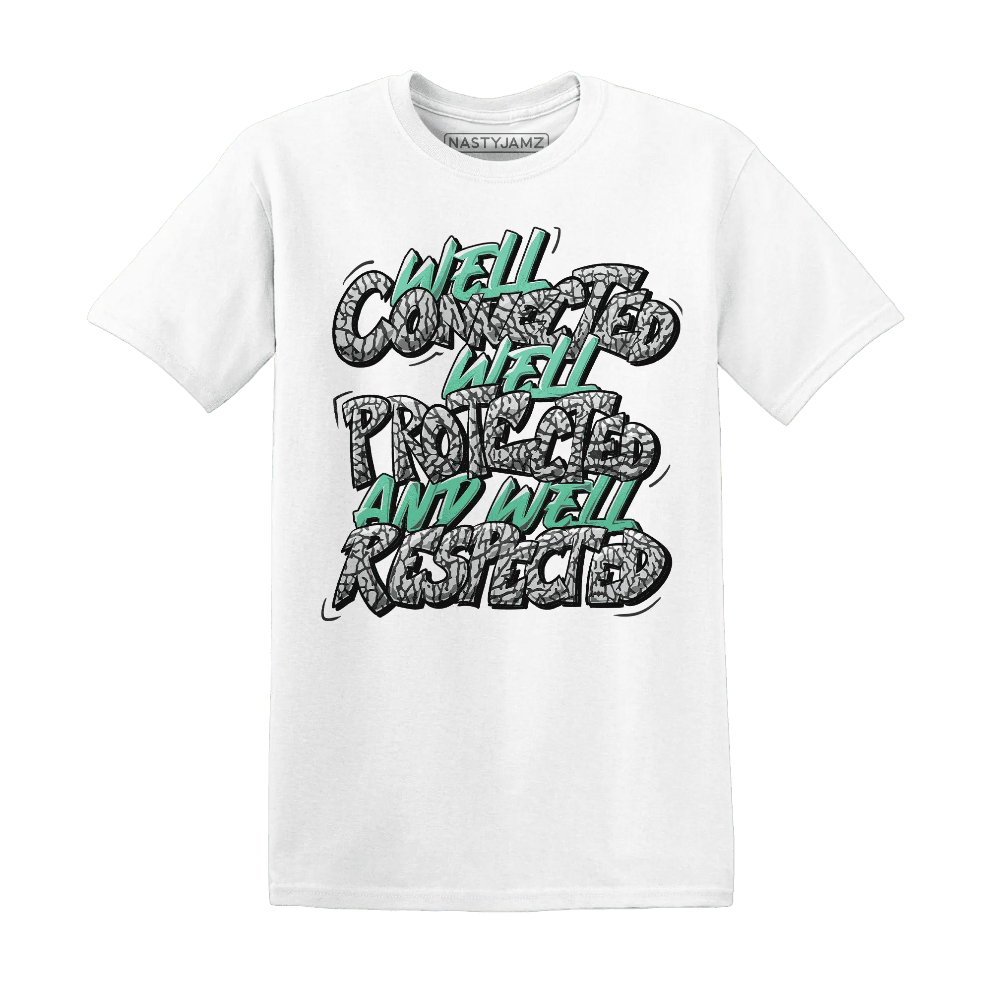 Green-Glow-3s-T-Shirt-Match-WELL