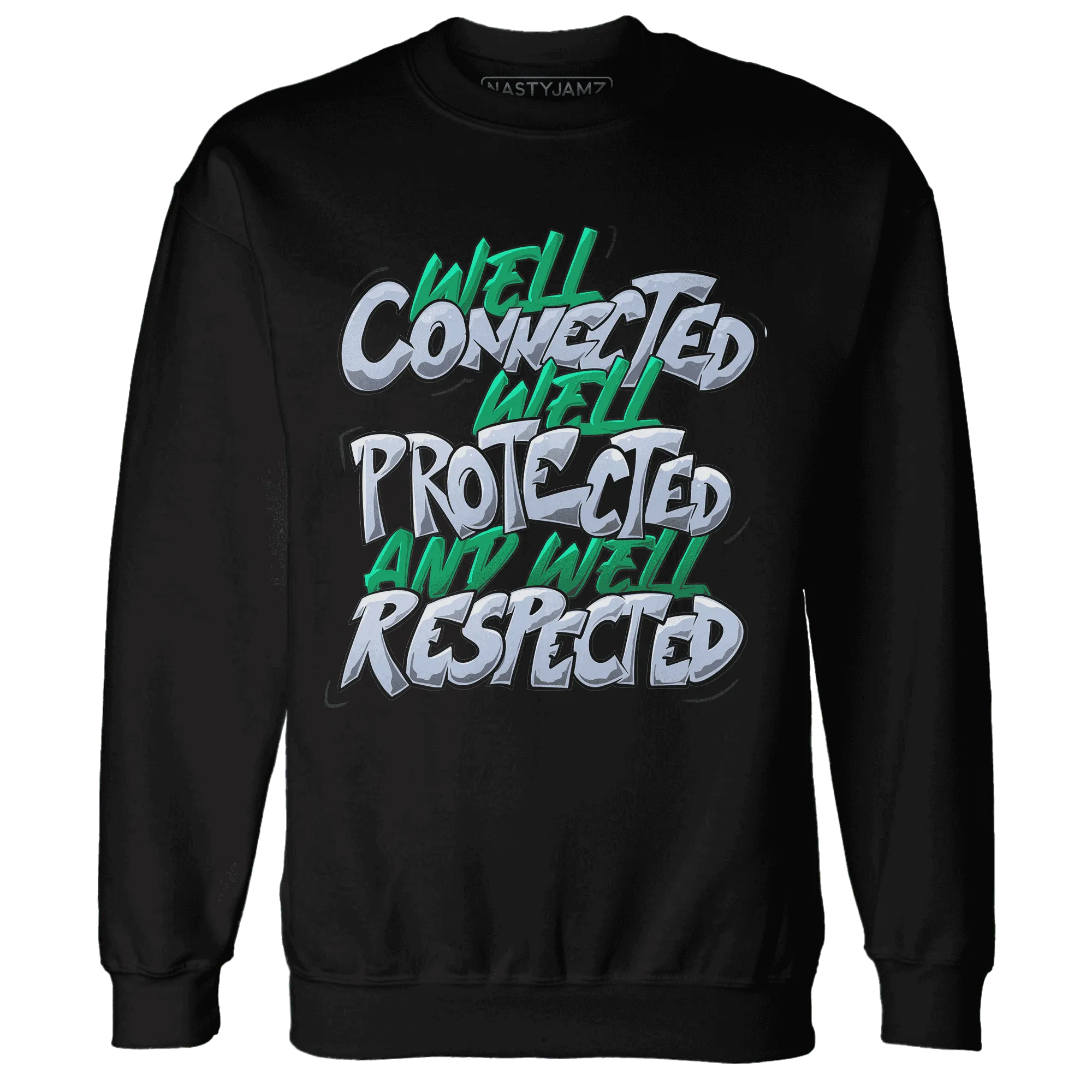 Lucky-Green-5s-Sweatshirt-Match-WELL