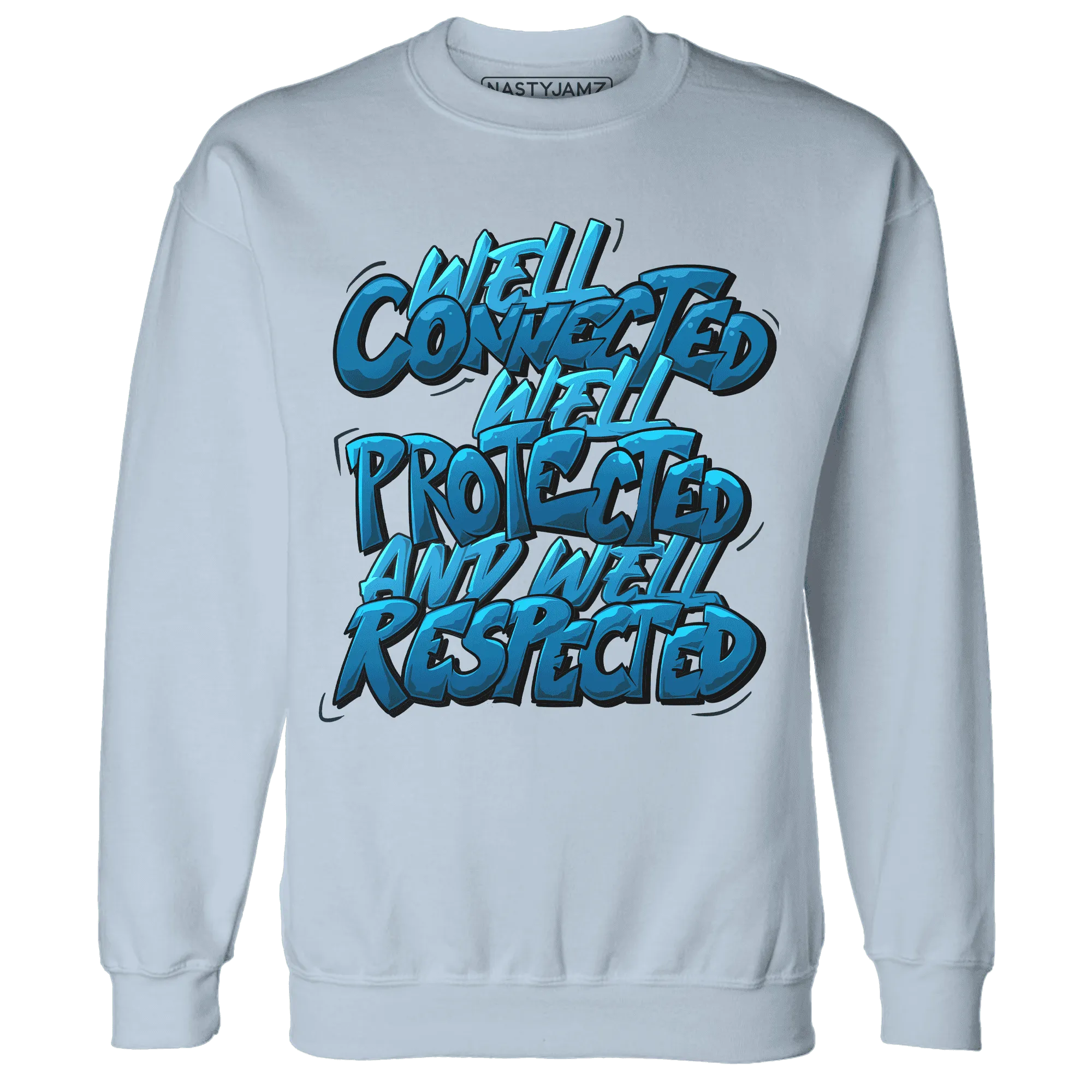 Powder-Blue-9s-Sweatshirt-Match-WELL