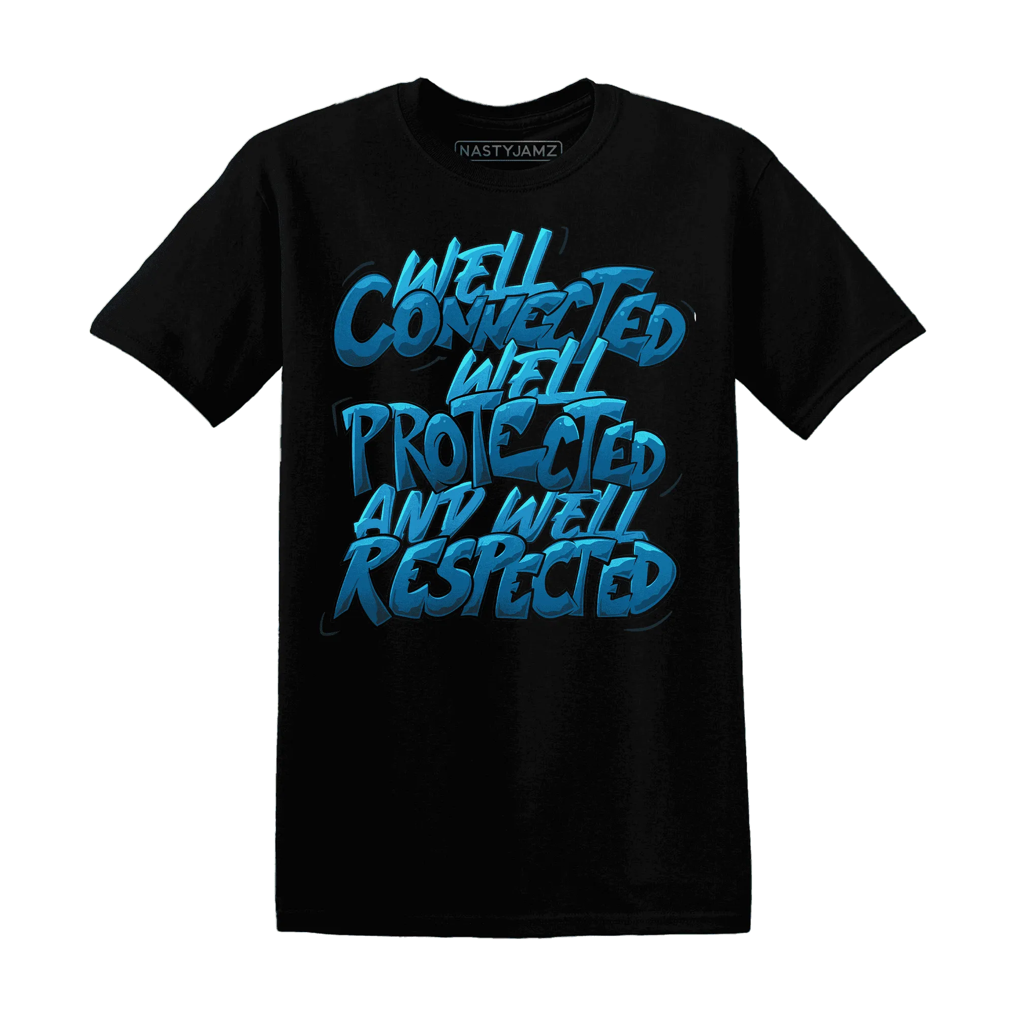 Powder-Blue-9s-T-Shirt-Match-WELL