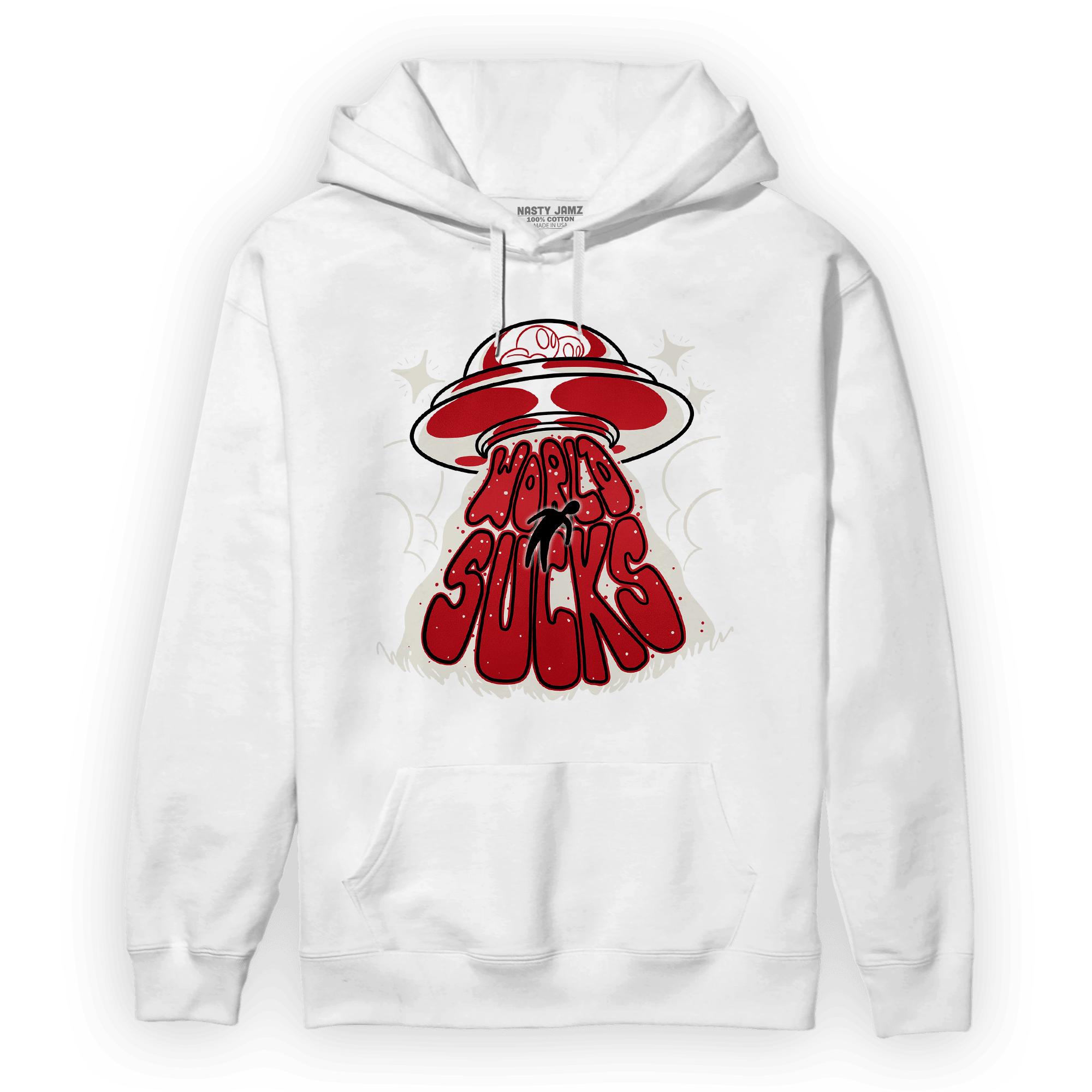 Low OG Trophy Room 1s Hoodie Match World Sucks - NastyJamz