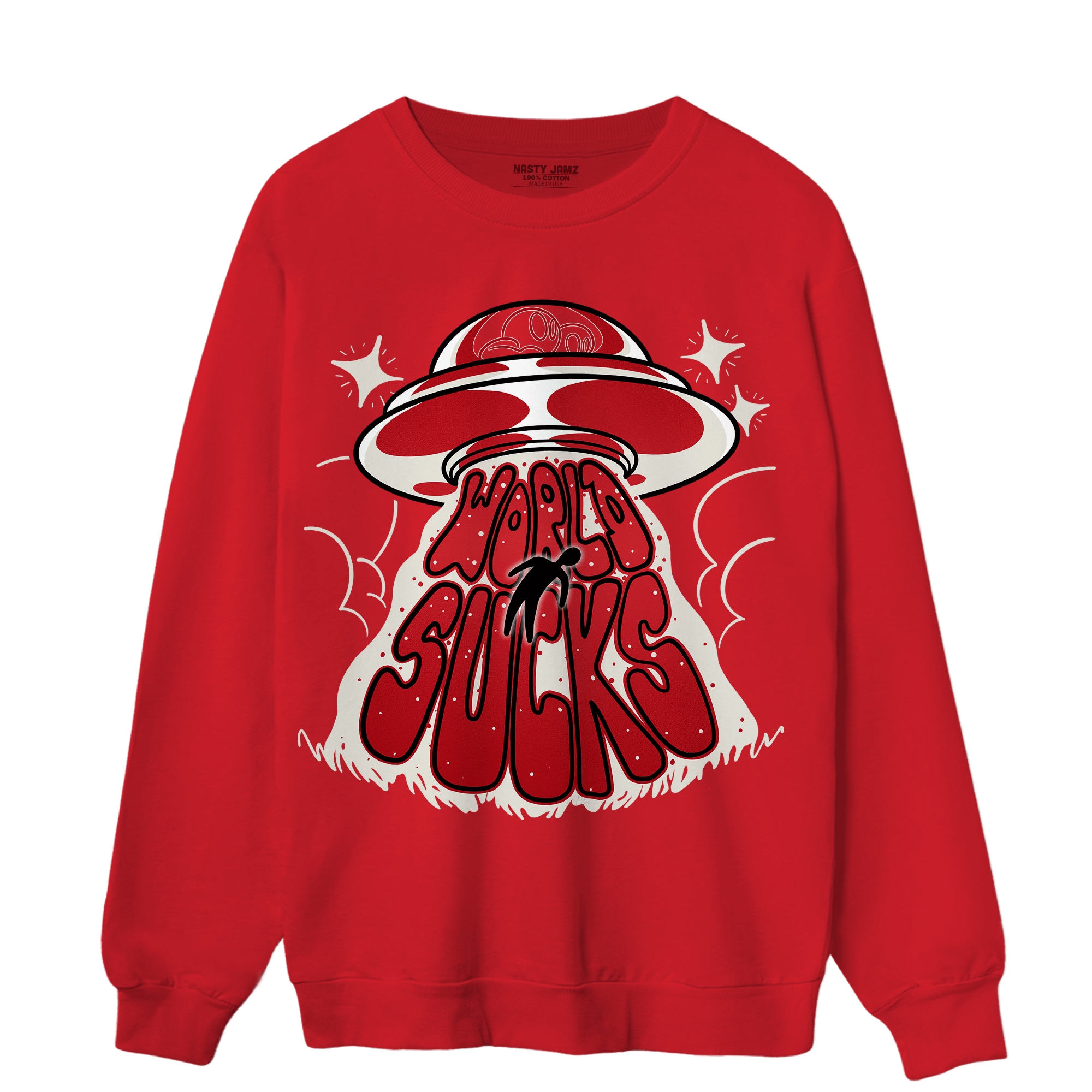 Low OG Trophy Room 1s Sweatshirt Match World Sucks - NastyJamz