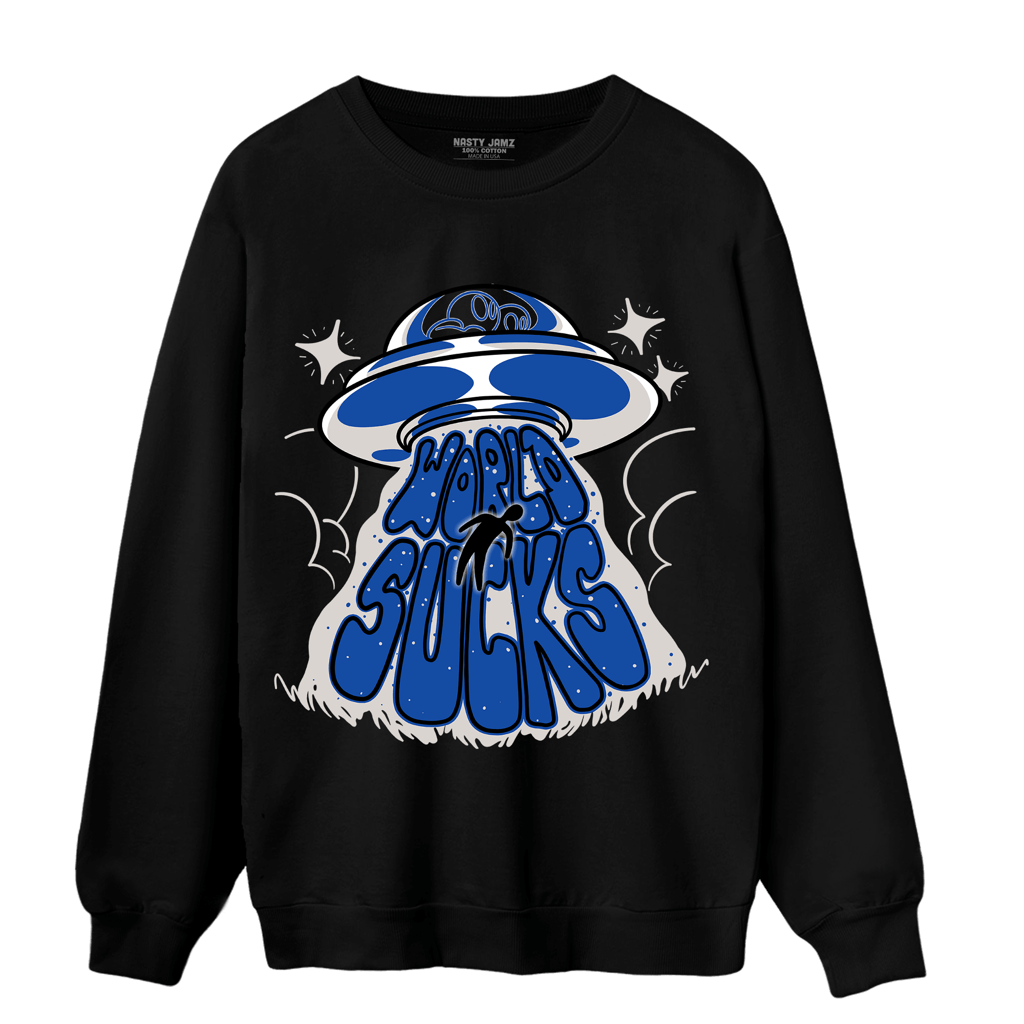 Air Max 1 86 Royal Sweatshirt Match World Sucks - NastyJamz