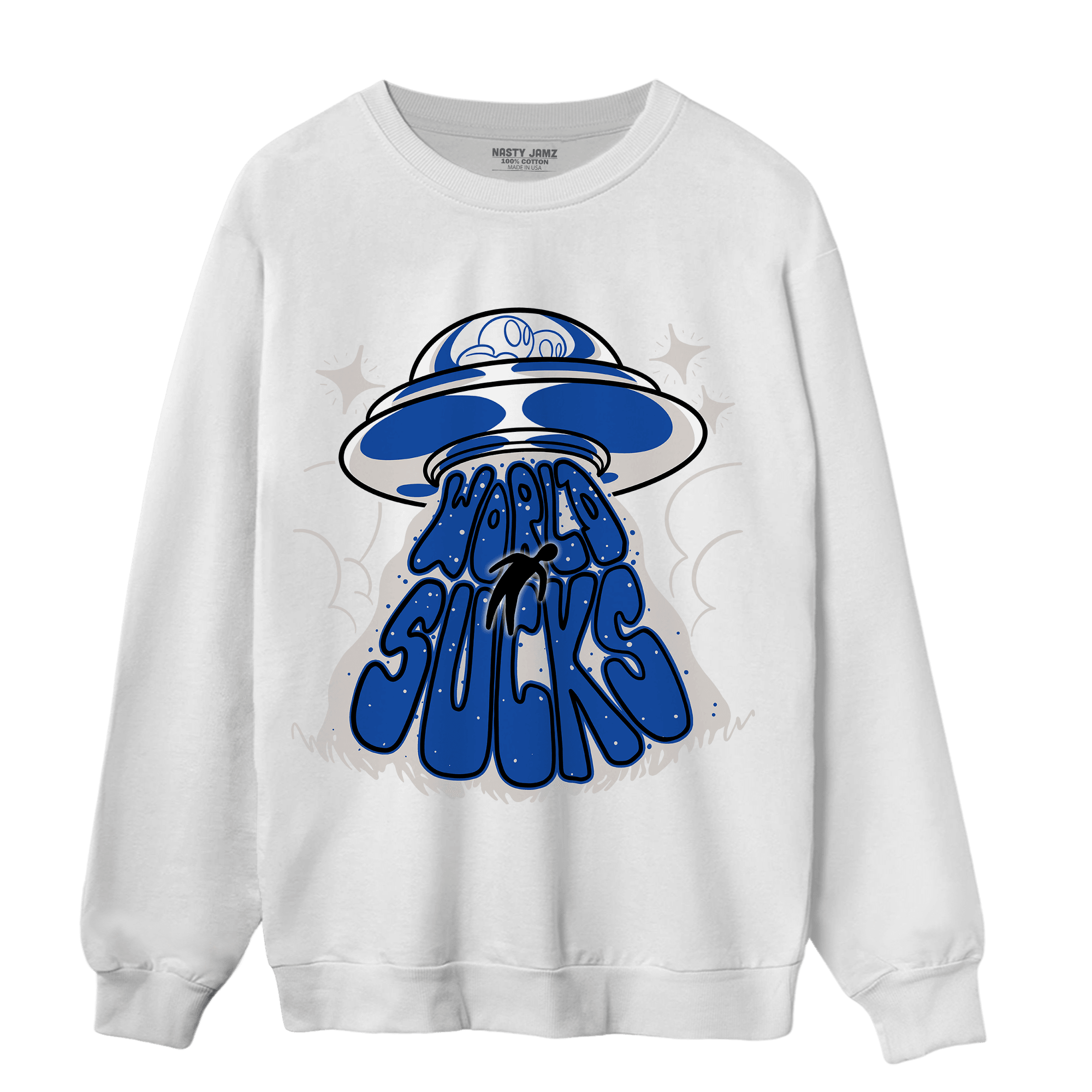 Air Max 1 86 Royal Sweatshirt Match World Sucks - NastyJamz