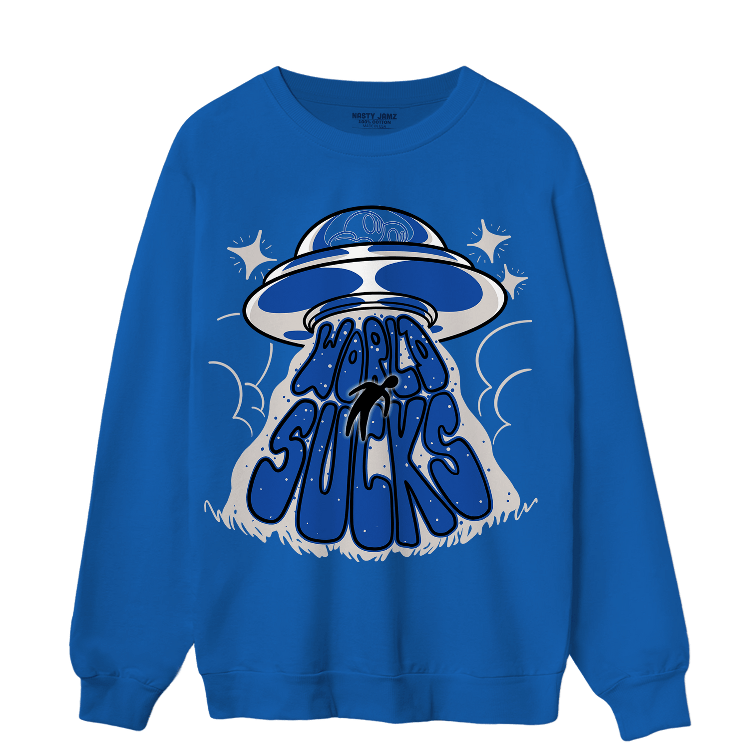 Air Max 1 86 Royal Sweatshirt Match World Sucks - NastyJamz
