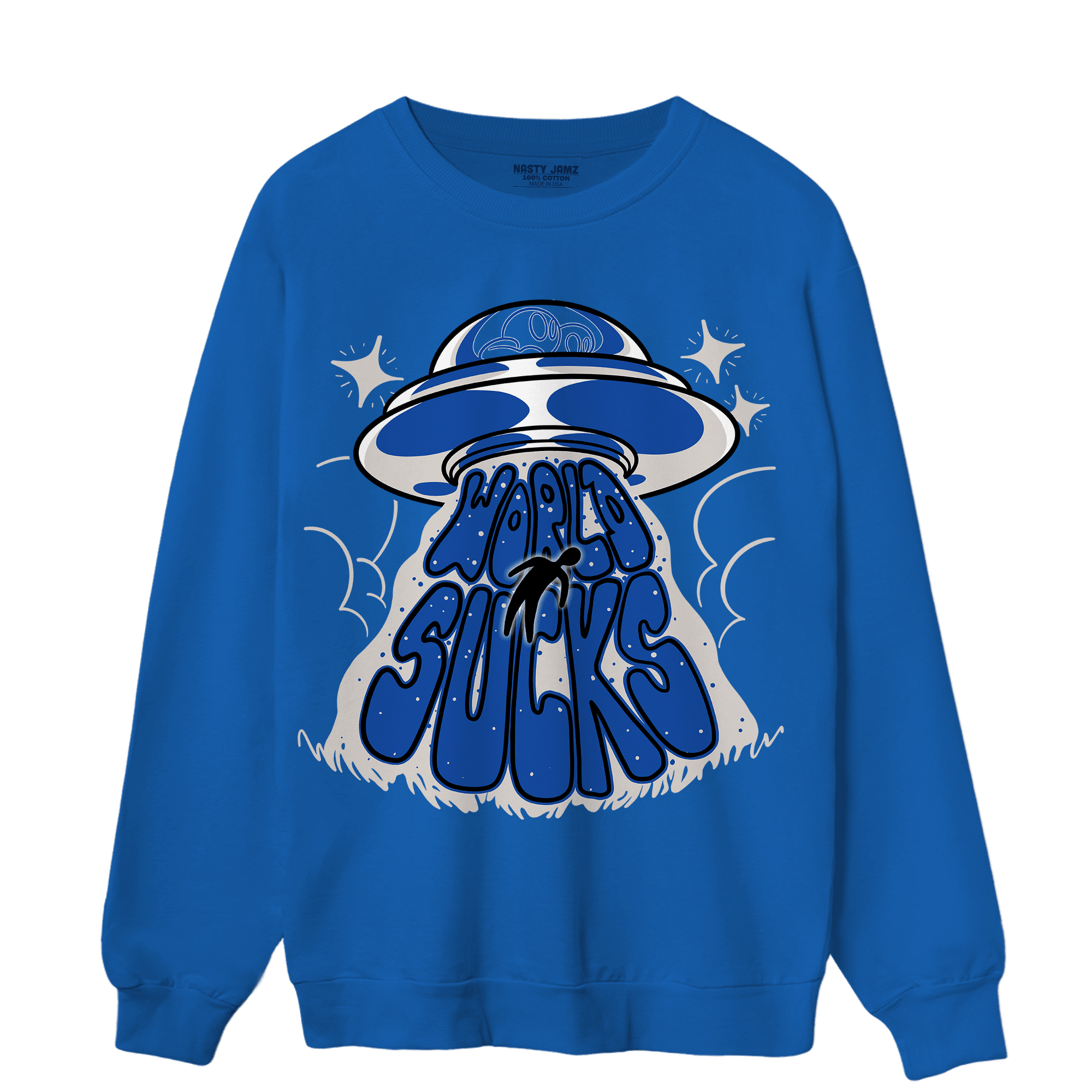 Air Max 1 86 Royal Sweatshirt Match World Sucks - NastyJamz