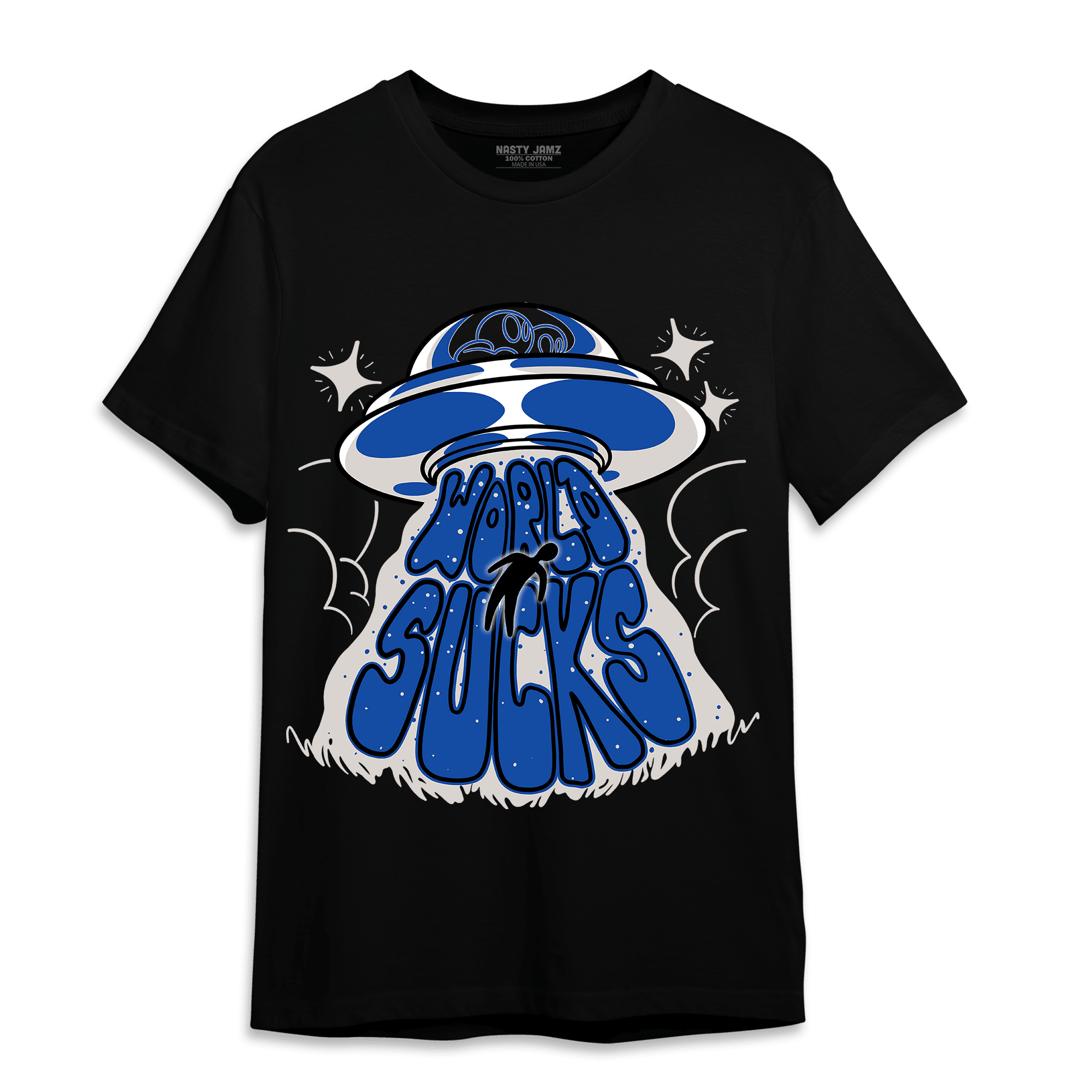 Air Max 1 86 Royal T Shirt Match World Sucks - NastyJamz