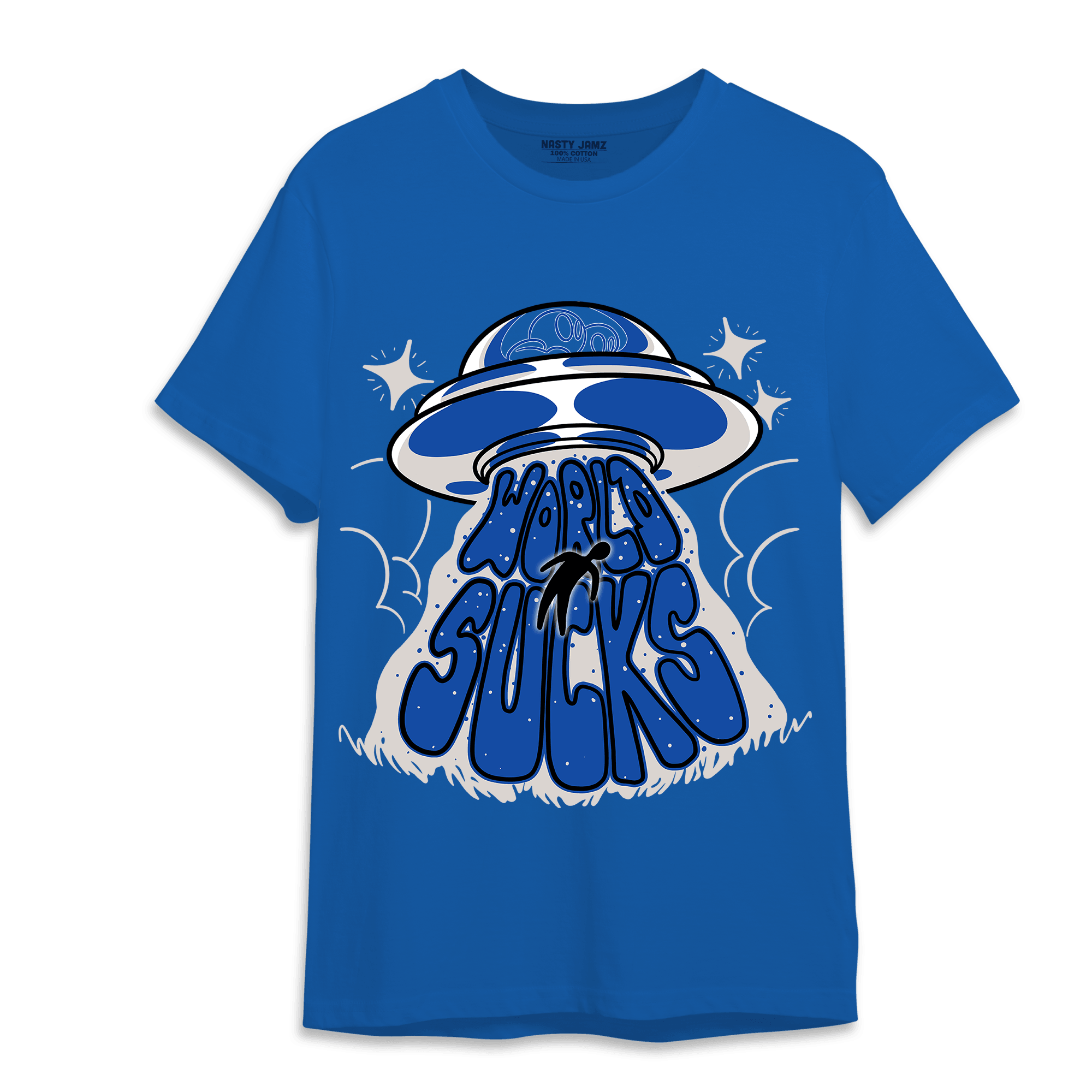 Air Max 1 86 Royal T Shirt Match World Sucks - NastyJamz