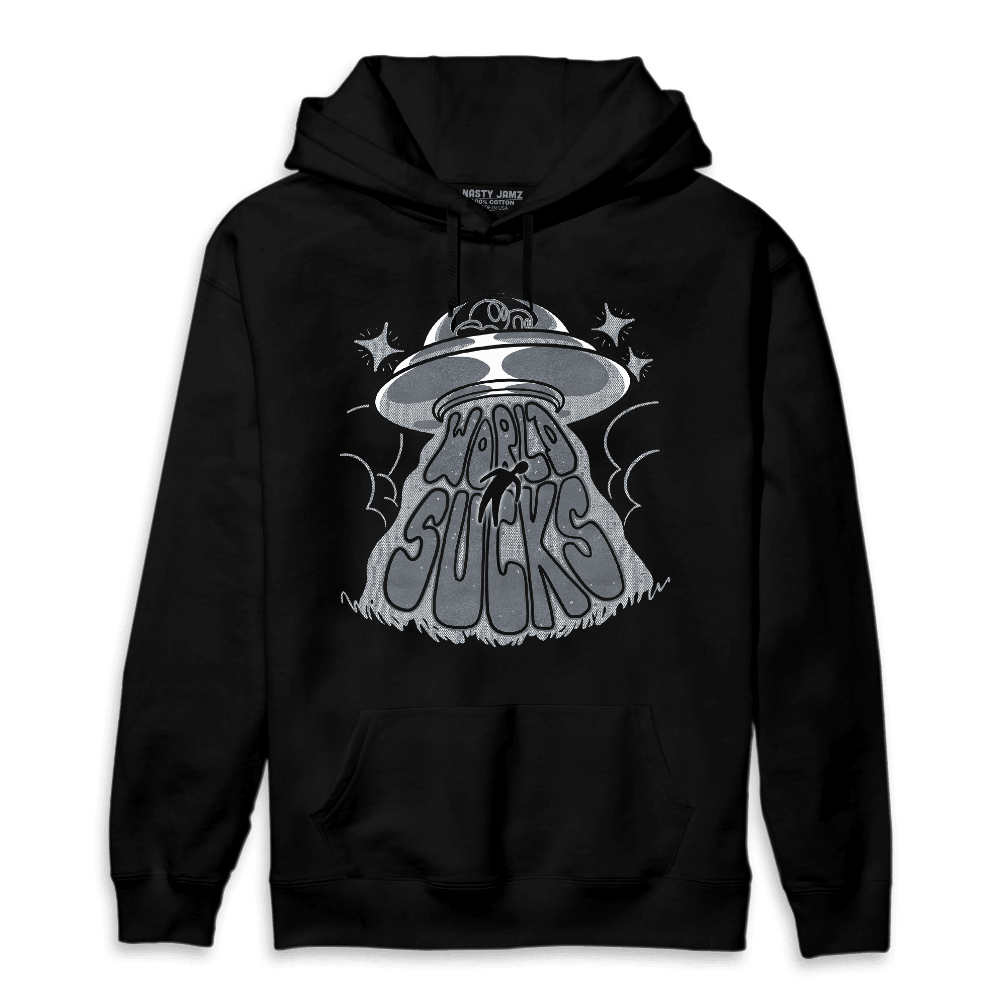 Air Max 90 Iron Grey Hoodie Match World Sucks - NastyJamz