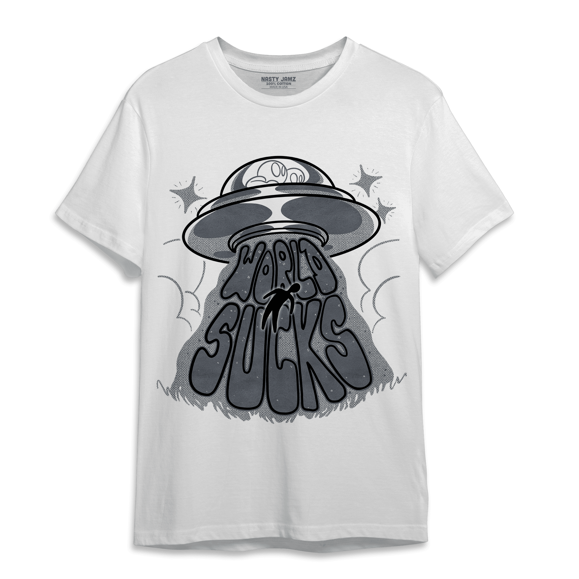 Air Max 90 Iron Grey T Shirt Match World Sucks - NastyJamz