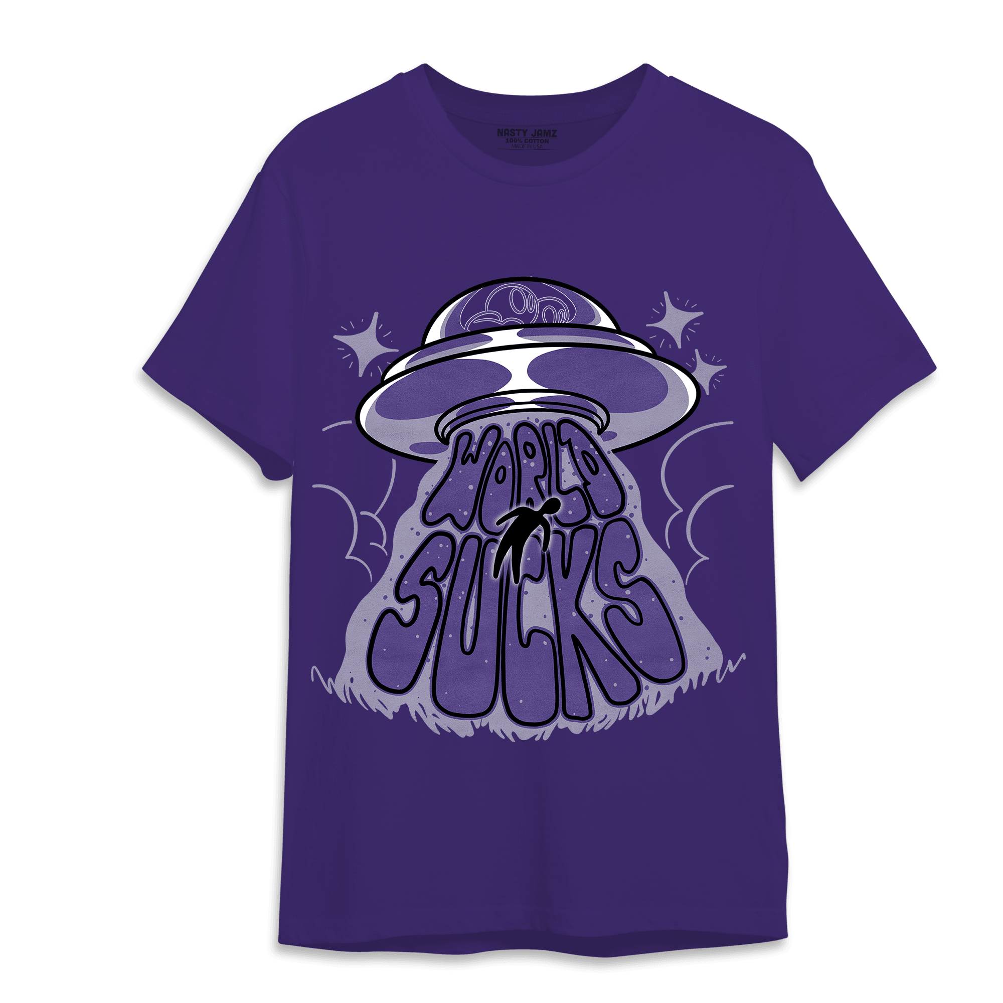 Dunk Low Plum T Shirt Match World Sucks - NastyJamz
