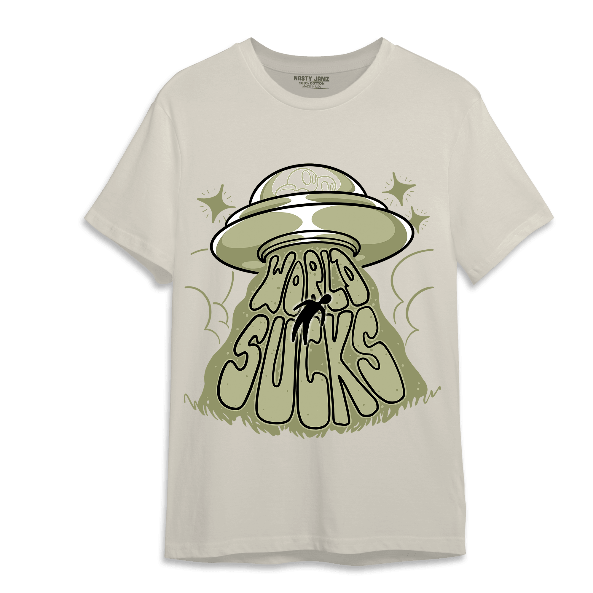 Yeezy Slide Resin T Shirt Match World Sucks - NastyJamz