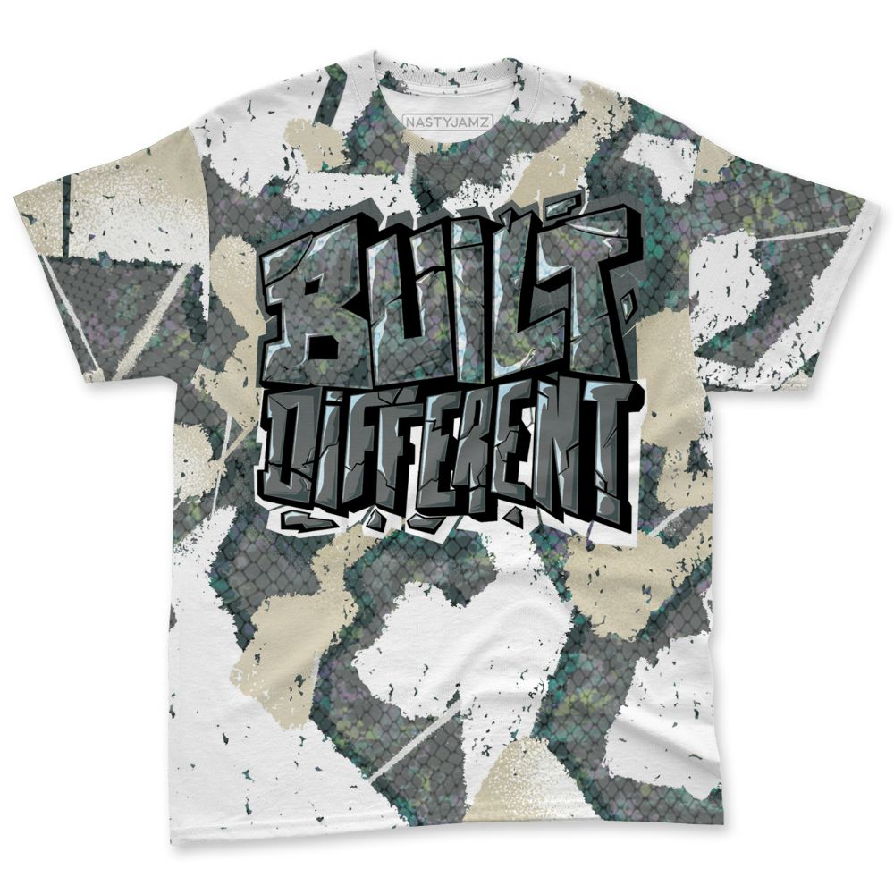 Year Of The Snake 11s NastyJamz T-Shirt Match Built Different All-Over Print Broken