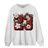 Dunk Low Mystic Red Sweatshirt Match 23 Floral - NastyJamz