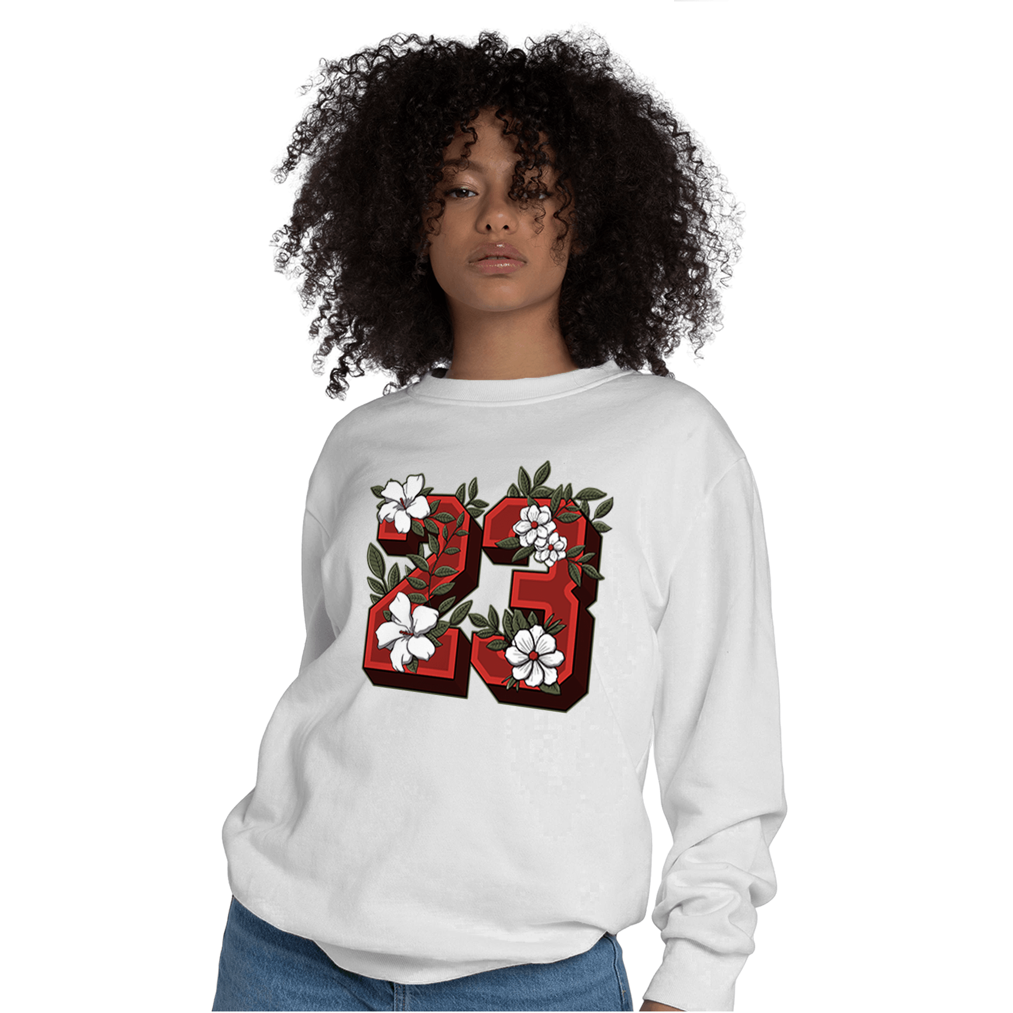 Dunk Low Mystic Red Sweatshirt Match 23 Floral - NastyJamz