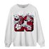 Cherry 11s Sweatshirt Match 23 Floral - NastyJamz