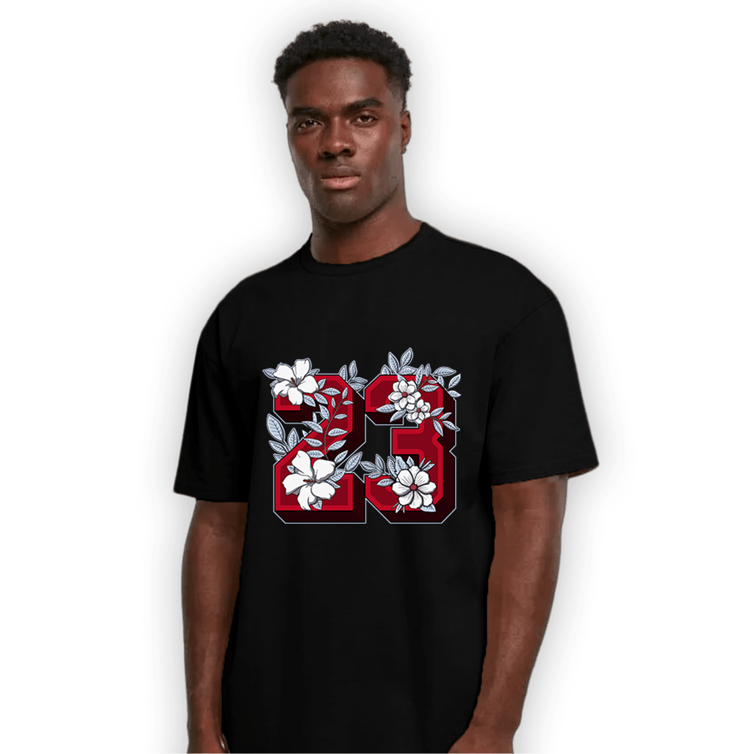 Cherry 11s T Shirt Match 23 Floral - NastyJamz