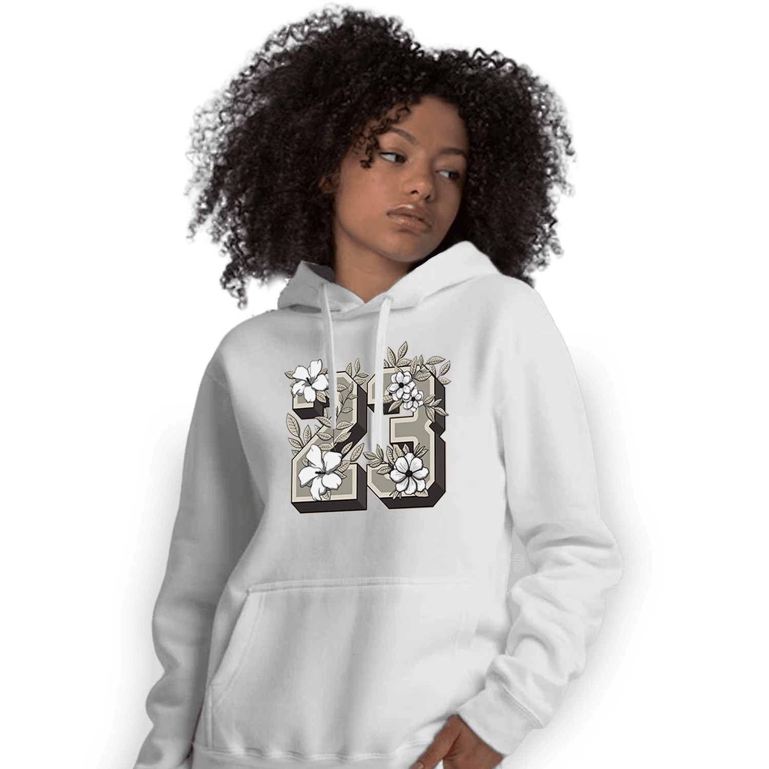 Gratitude 11s Hoodie Match 23 Floral - NastyJamz