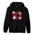 Cherry 12s Hoodie Match 23 Floral - NastyJamz