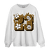 Wheat 13s Sweatshirt Match 23 Floral - NastyJamz