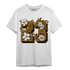 Wheat 13s T Shirt Match 23 Floral - NastyJamz