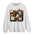 High OG Celadon 1s Sweatshirt Match 23 Floral - NastyJamz
