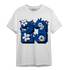 Royal Reimagined 1s T Shirt Match 23 Floral - NastyJamz