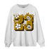 Yellow Ochre 1s Sweatshirt Match 23 Floral - NastyJamz