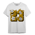 Yellow Ochre 1s T Shirt Match 23 Floral - NastyJamz