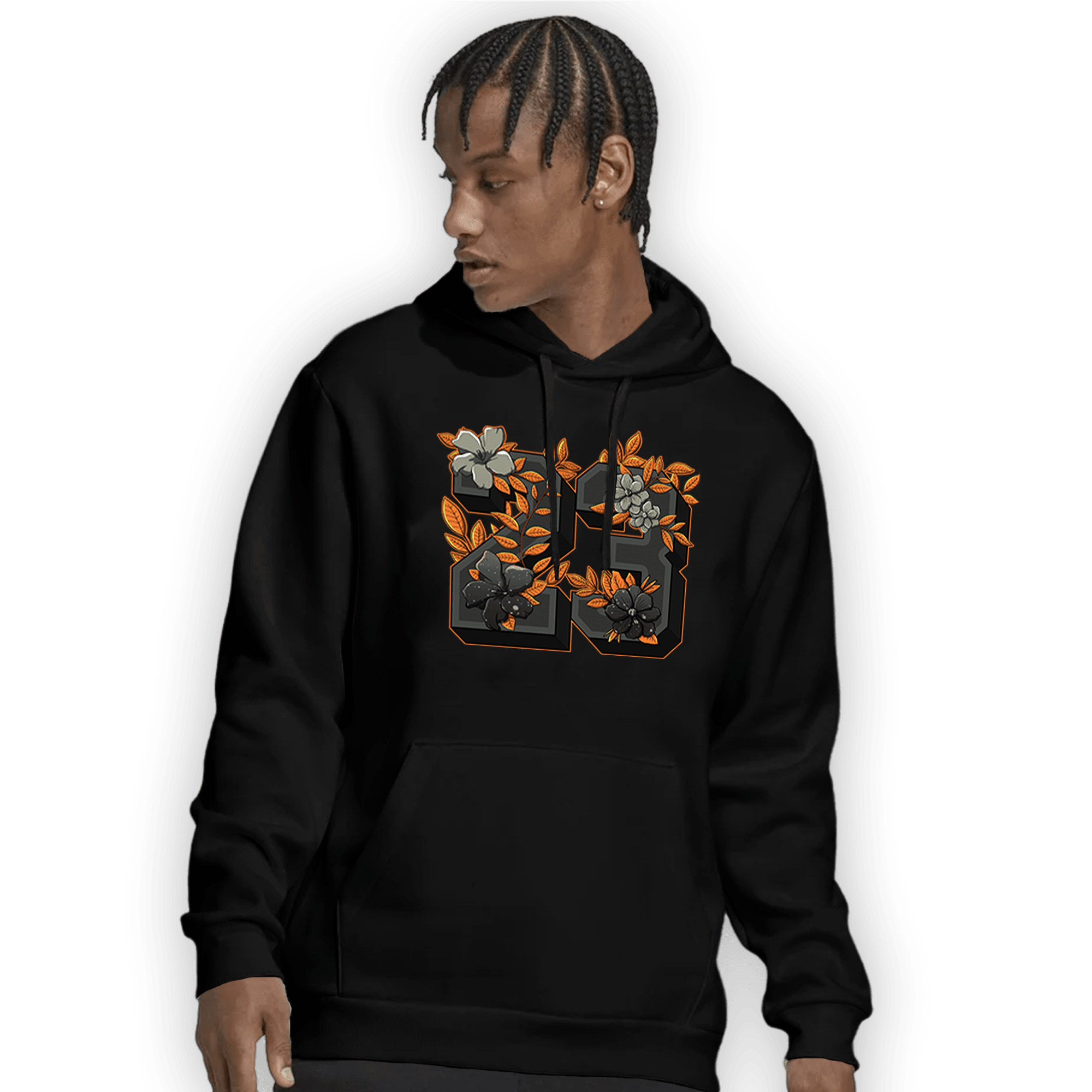 Fear Pack 3s Hoodie Match 23 Floral - NastyJamz