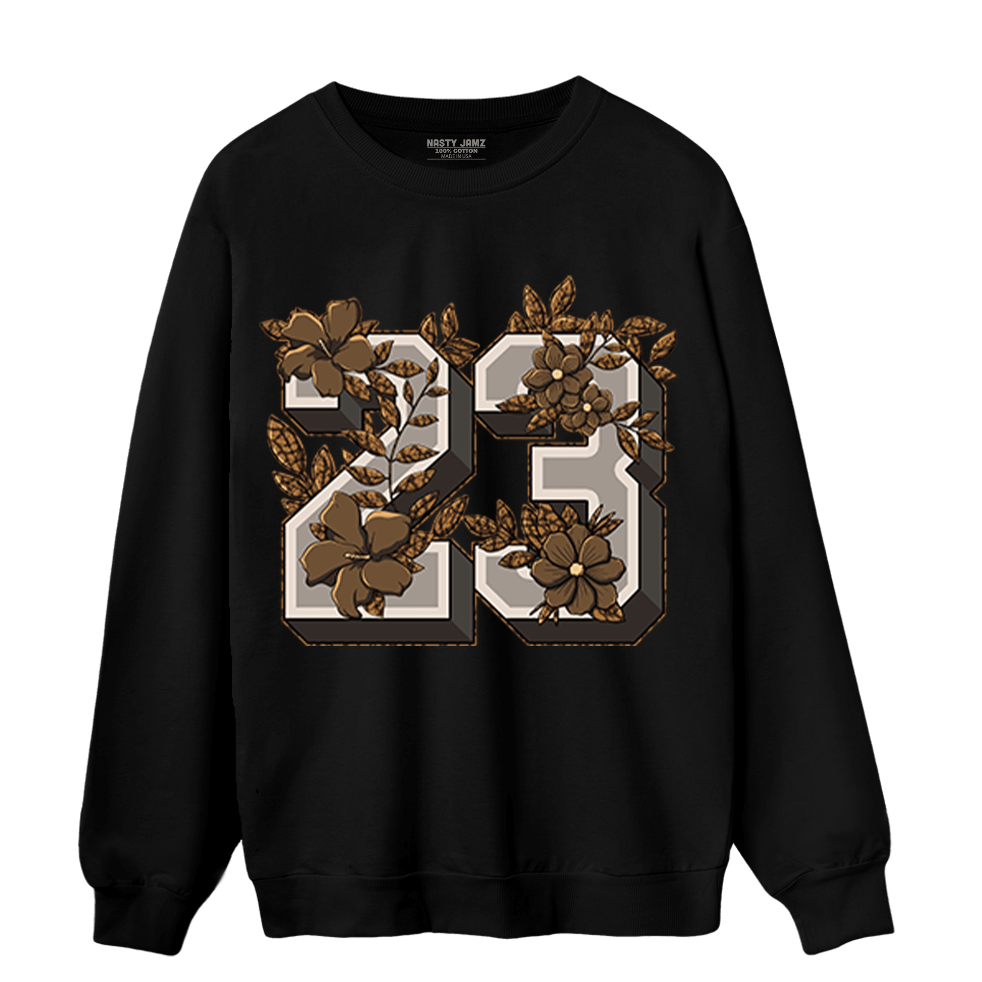 Palomino 3s Sweatshirt Match 23 Floral - NastyJamz