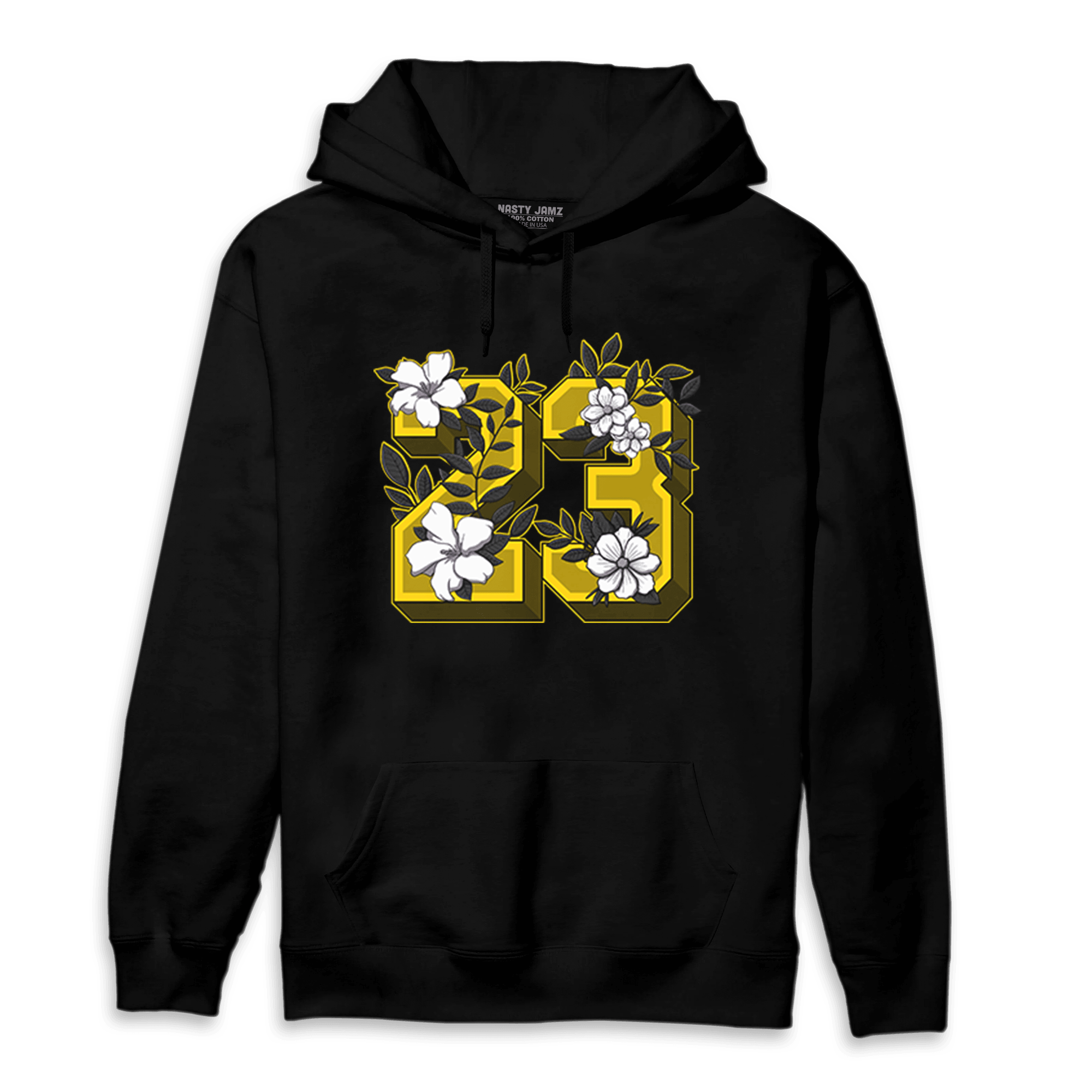 Thunder 4s Hoodie Match 23 Floral - NastyJamz