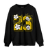 Thunder 4s Sweatshirt Match 23 Floral - NastyJamz