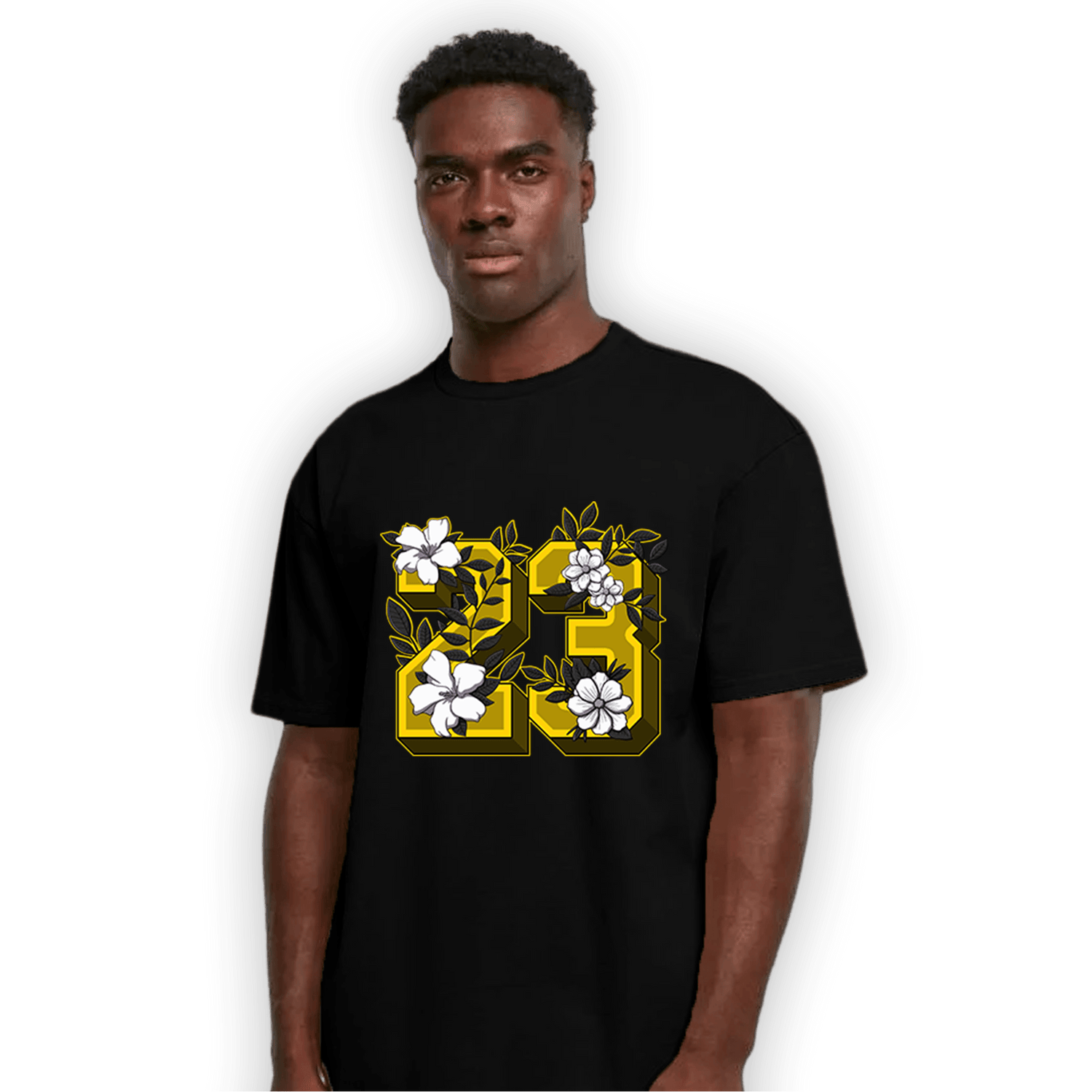 Thunder 4s T Shirt Match 23 Floral - NastyJamz