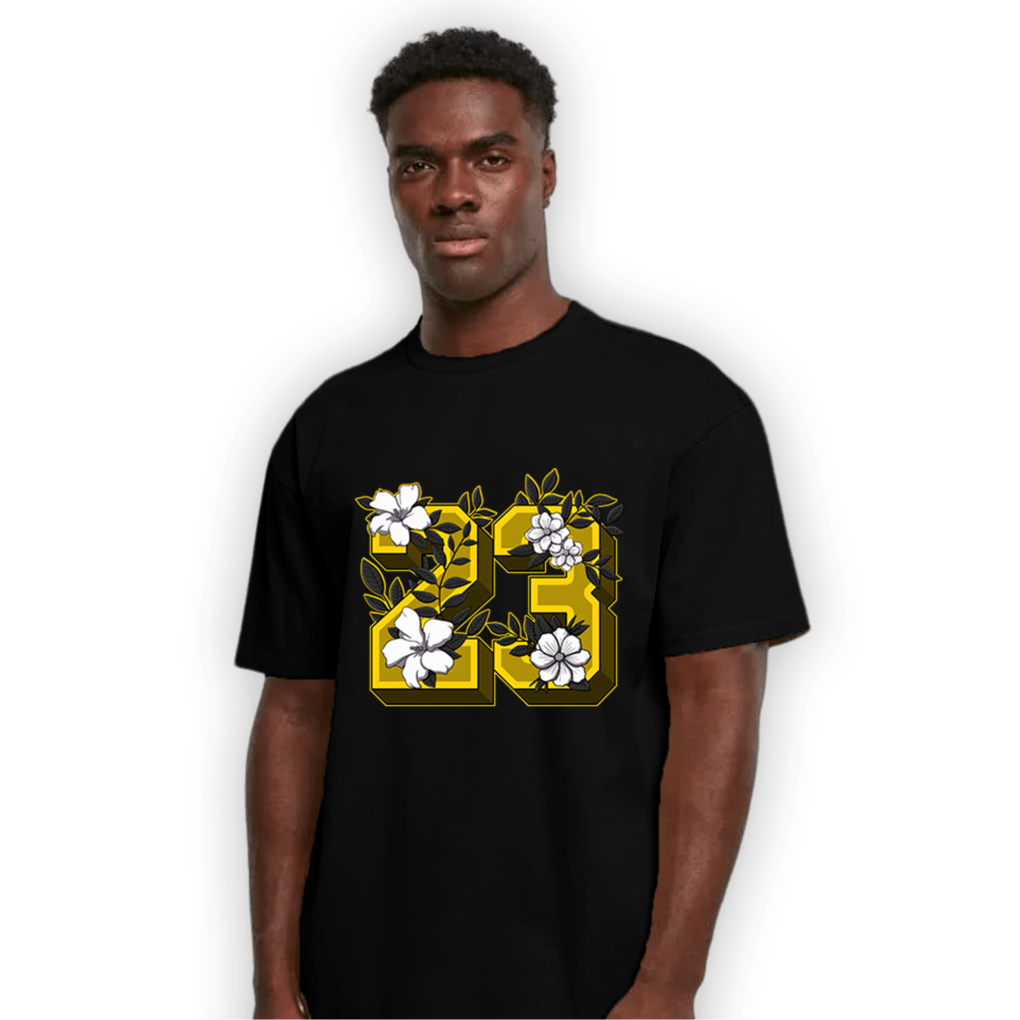 Thunder 4s T Shirt Match 23 Floral - NastyJamz