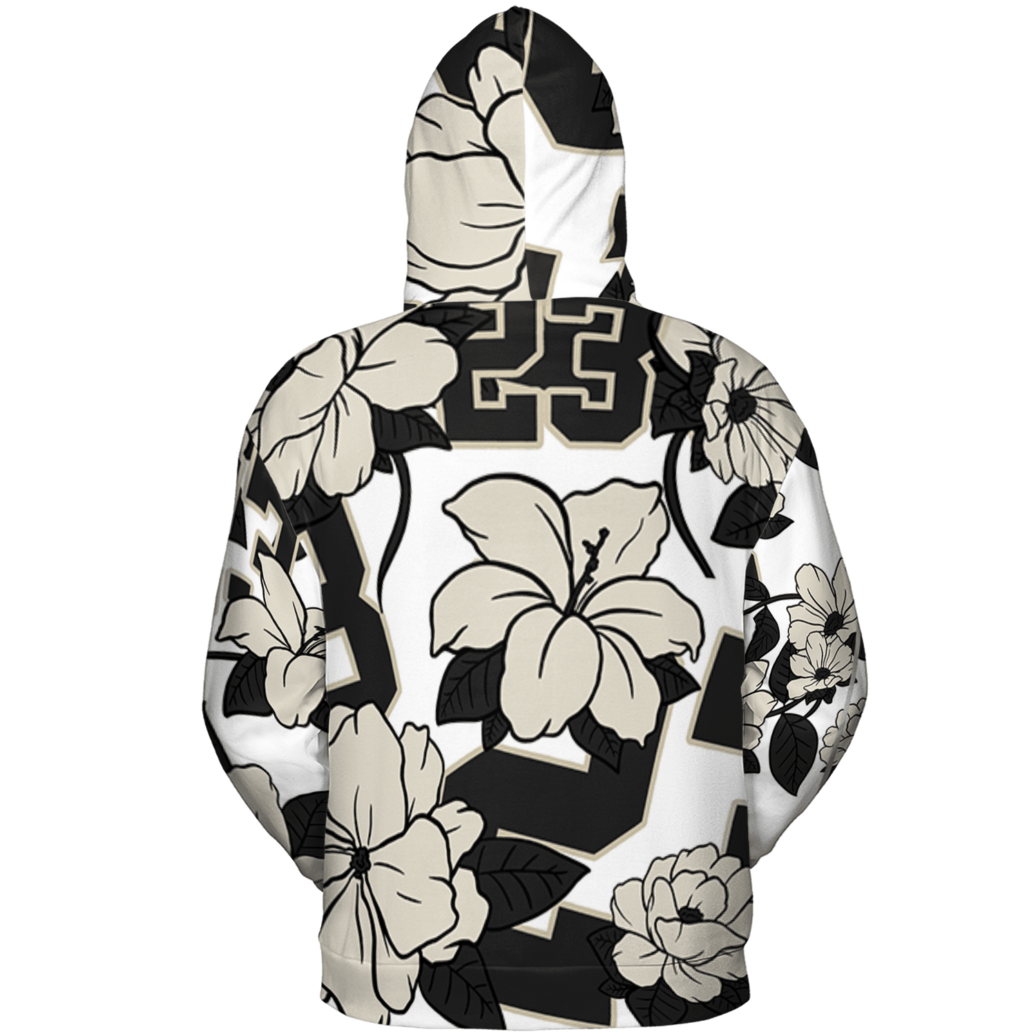 Gratitude 11s Hoodie Match 23 Floral 3D All-Over Print Flowers - NastyJamz