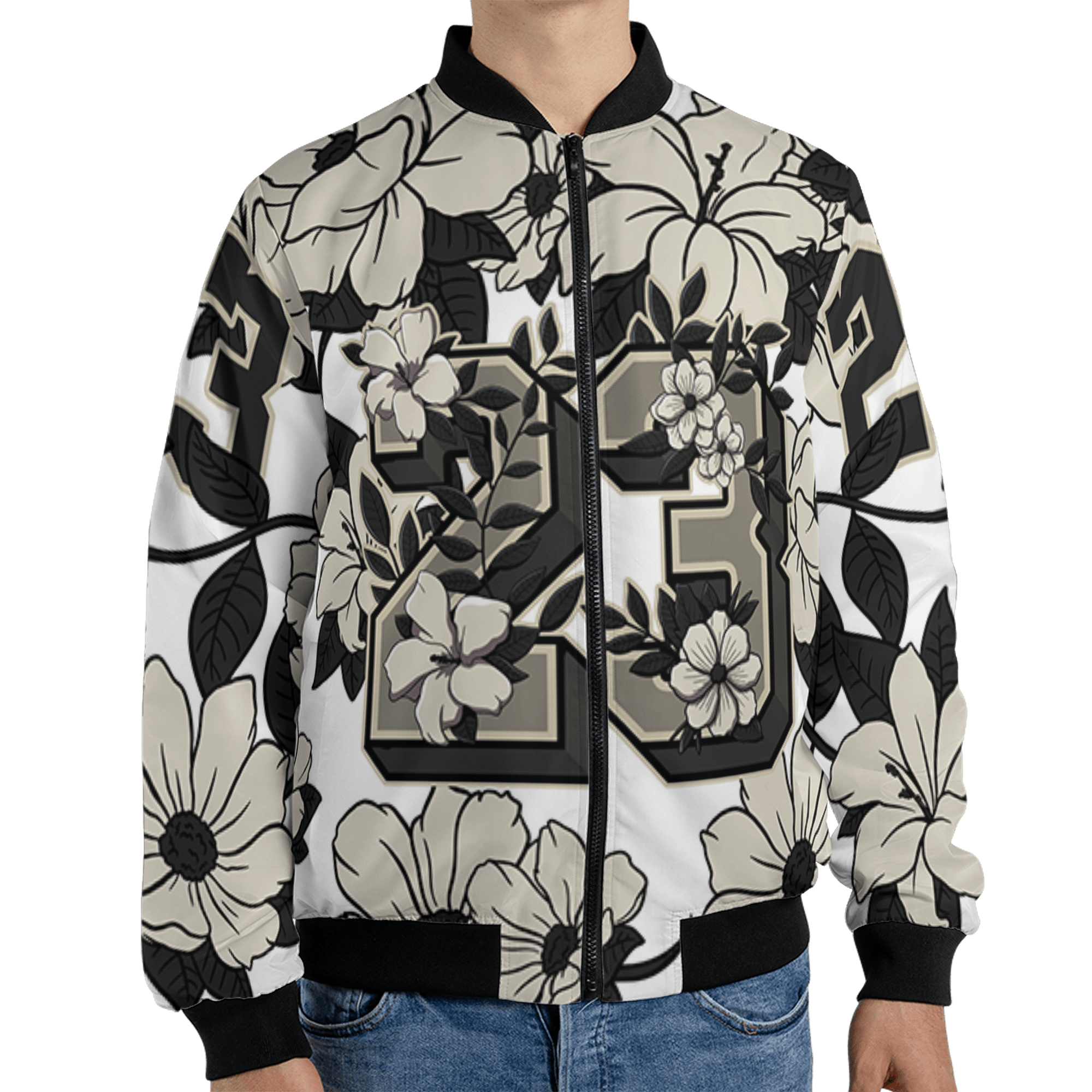 Gratitude 11s Jacket Match 23 Floral 3D All-Over Print Flowers - NastyJamz