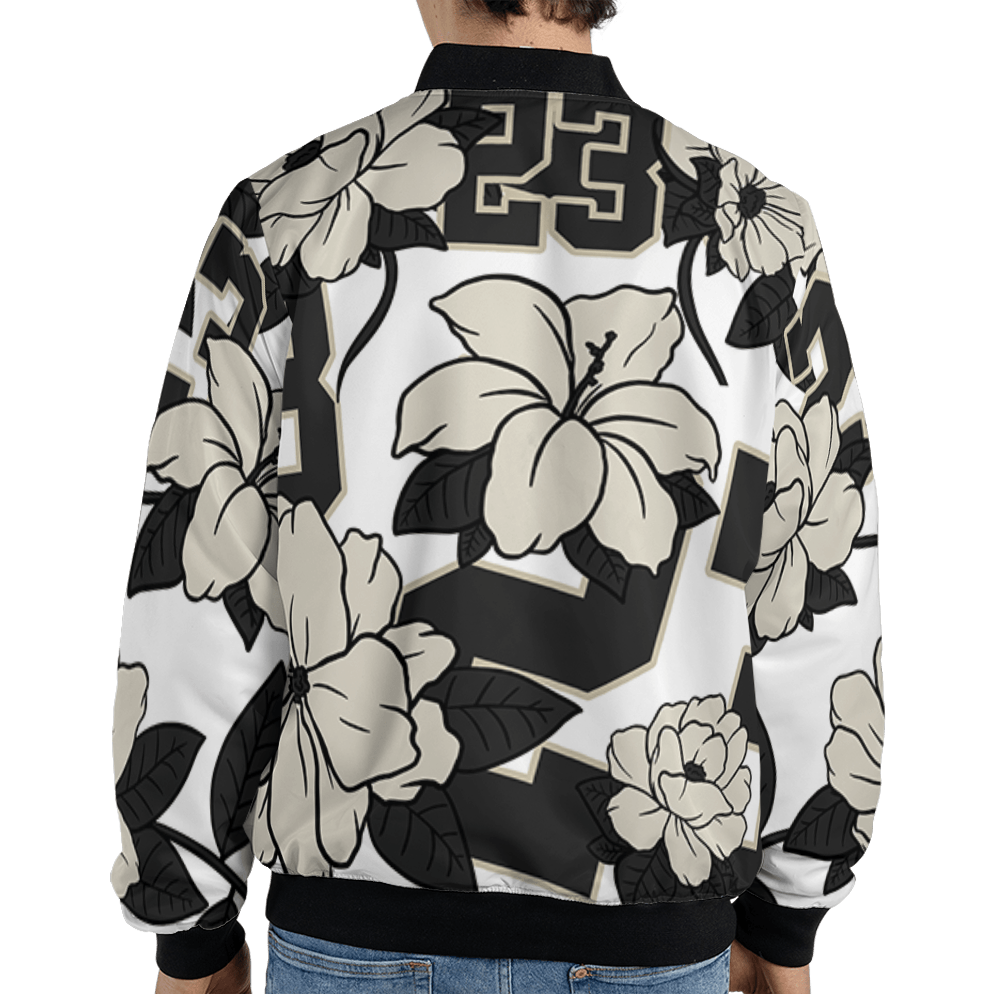 Gratitude 11s Jacket Match 23 Floral 3D All-Over Print Flowers - NastyJamz
