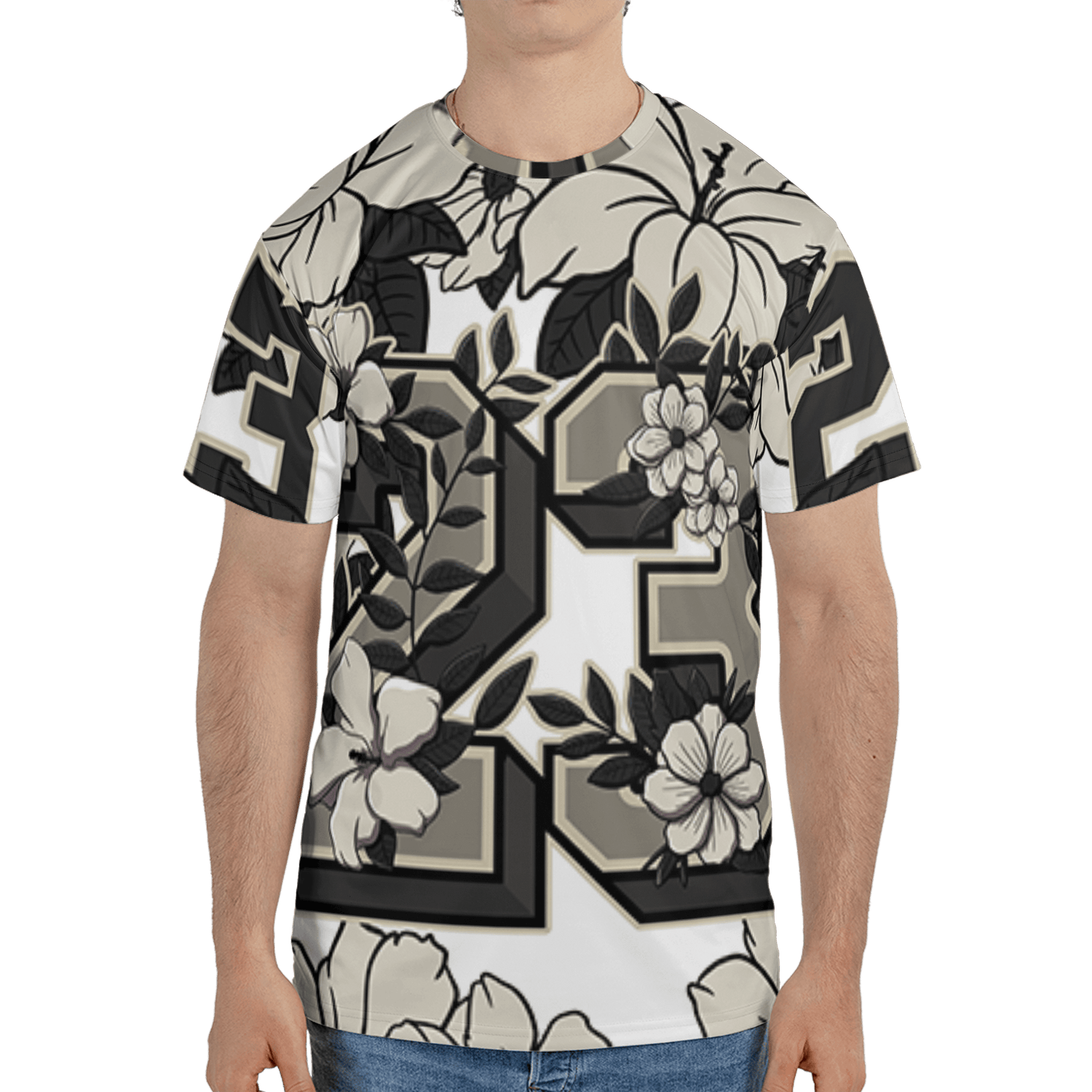 Gratitude 11s T Shirt Match 23 Floral 3D All-Over Print Flowers - NastyJamz