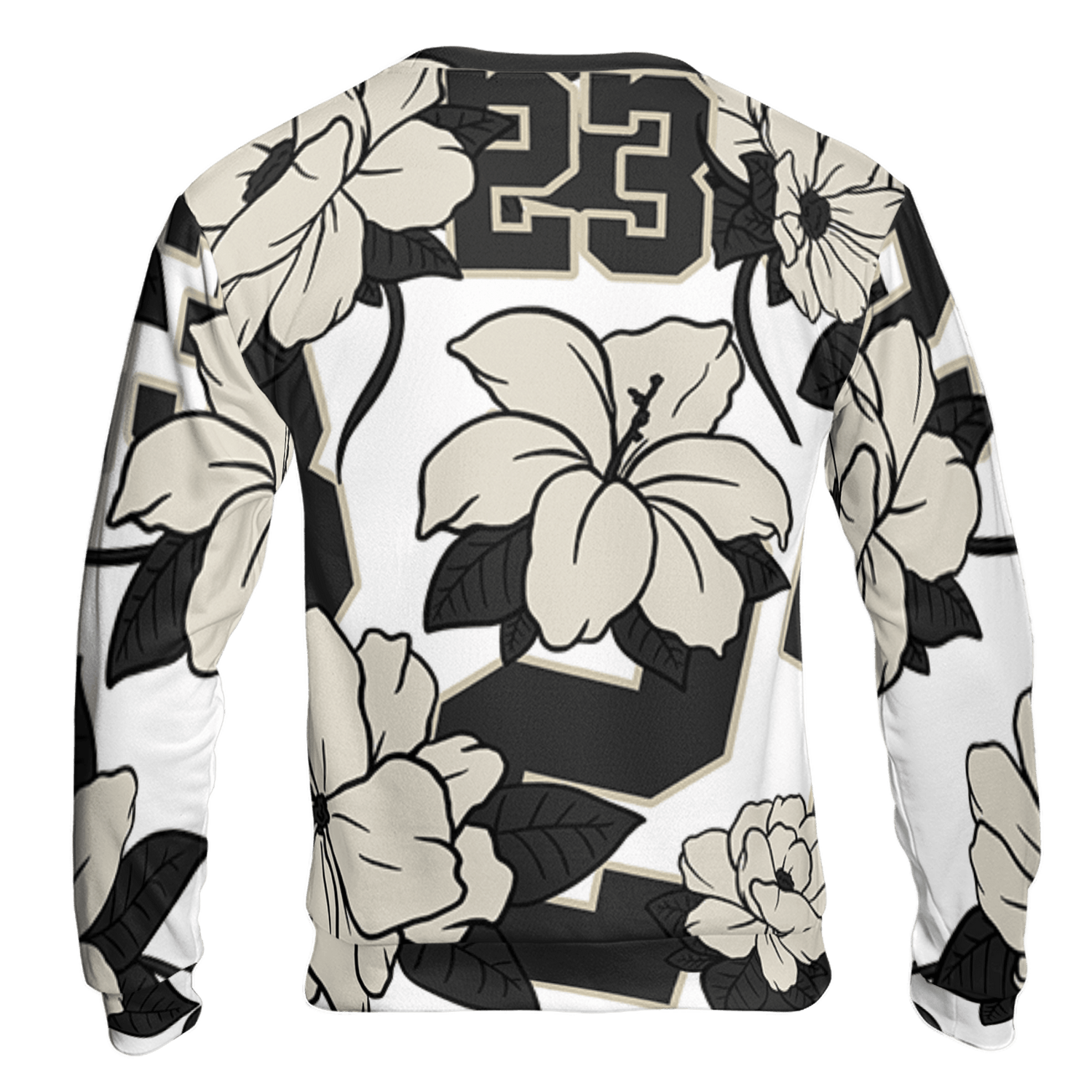 Gratitude 11s Sweatshirt Match 23 Floral 3D All-Over Print Flowers - NastyJamz