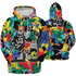 Mid GS Six Championships 1s Hoodie Match 23 Floral 3D All-Over Print Flowers - NastyJamz