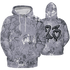 Stealth 14s Hoodie Match 23 Hiphop 3D All-Over Print Graffiti Pattern - NastyJamz