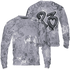Stealth 14s Sweatshirt Match 23 Hiphop 3D All-Over Print Graffiti Pattern - NastyJamz