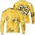 Yellow Ochre 6s Sweatshirt Match 23 Hiphop 3D All-Over Print Graffiti Pattern - NastyJamz