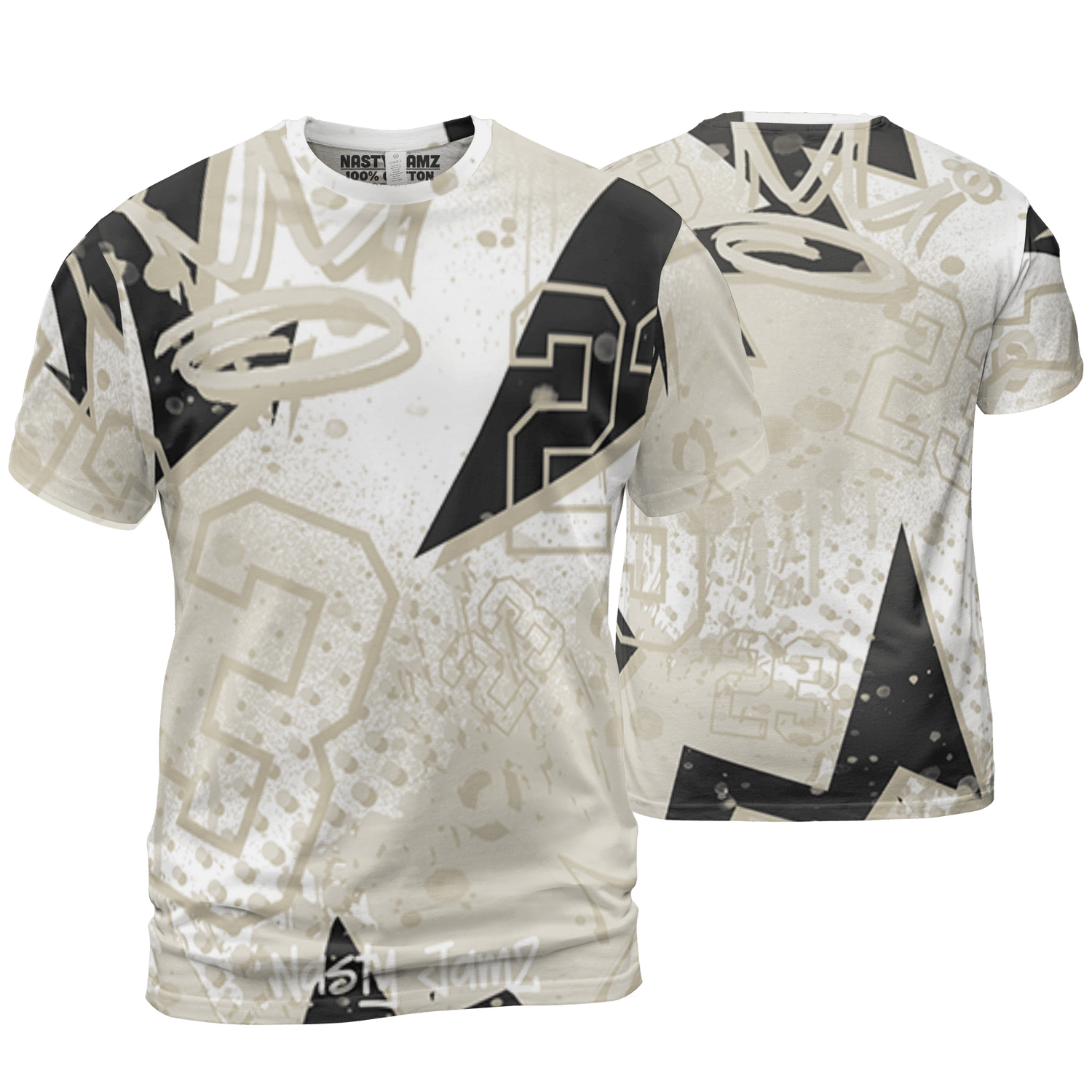 Gratitude 11s T Shirt Match 23 King 3D All-Over Print Zigzag - NastyJamz