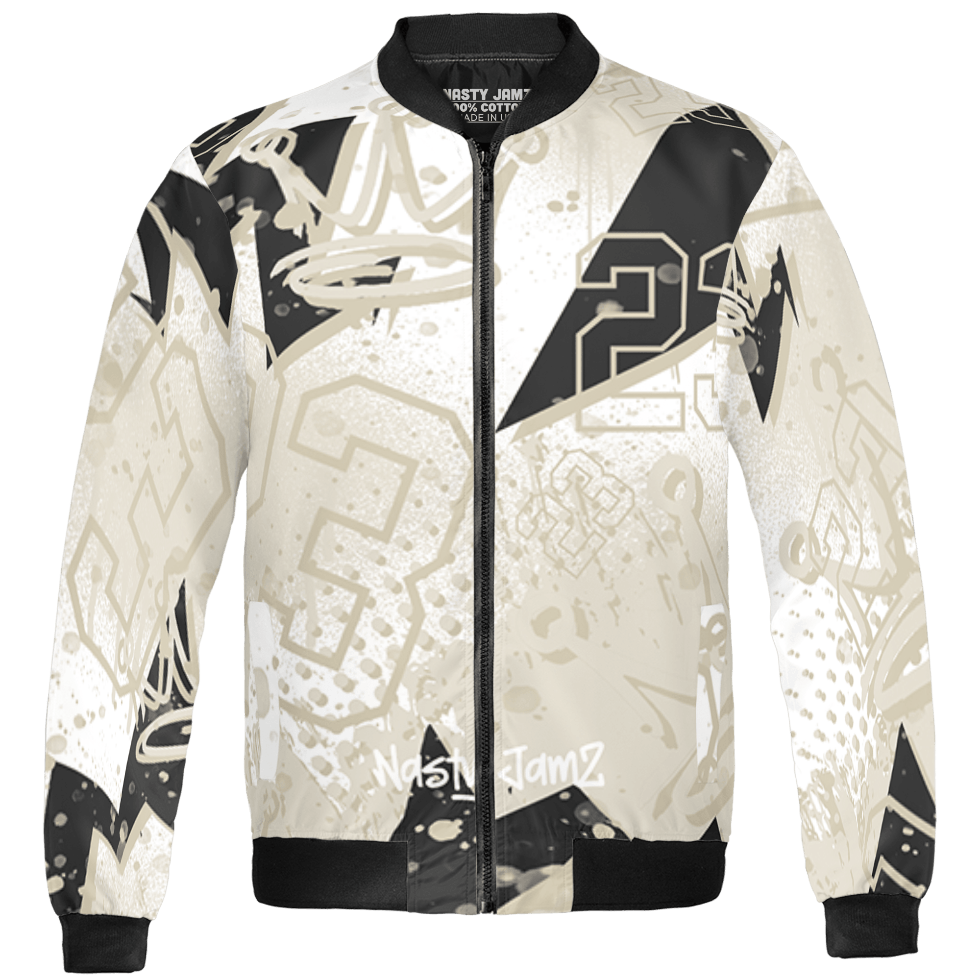 Gratitude 11s Jacket Match 23 King 3D All-Over Print Zigzag - NastyJamz