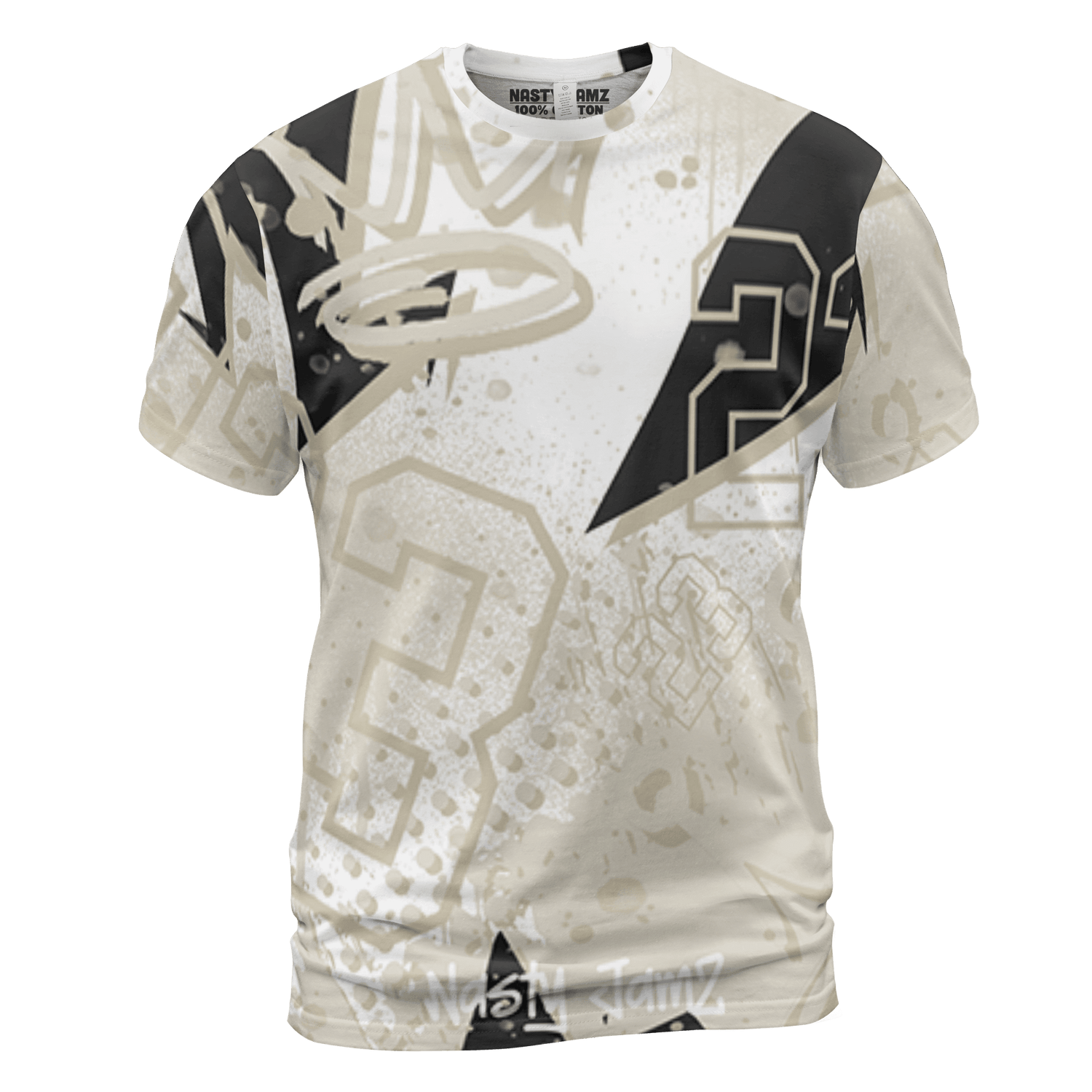 Gratitude 11s T Shirt Match 23 King 3D All-Over Print Zigzag - NastyJamz