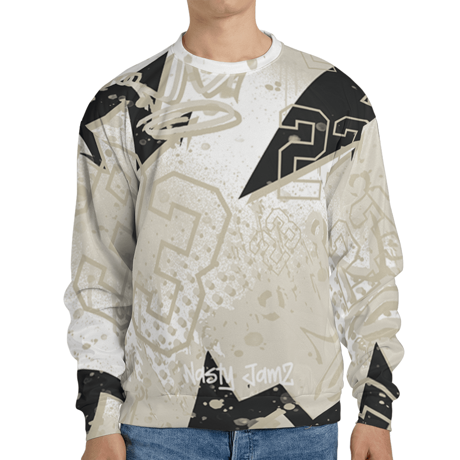 Gratitude 11s Sweatshirt Match 23 King 3D All-Over Print Zigzag - NastyJamz