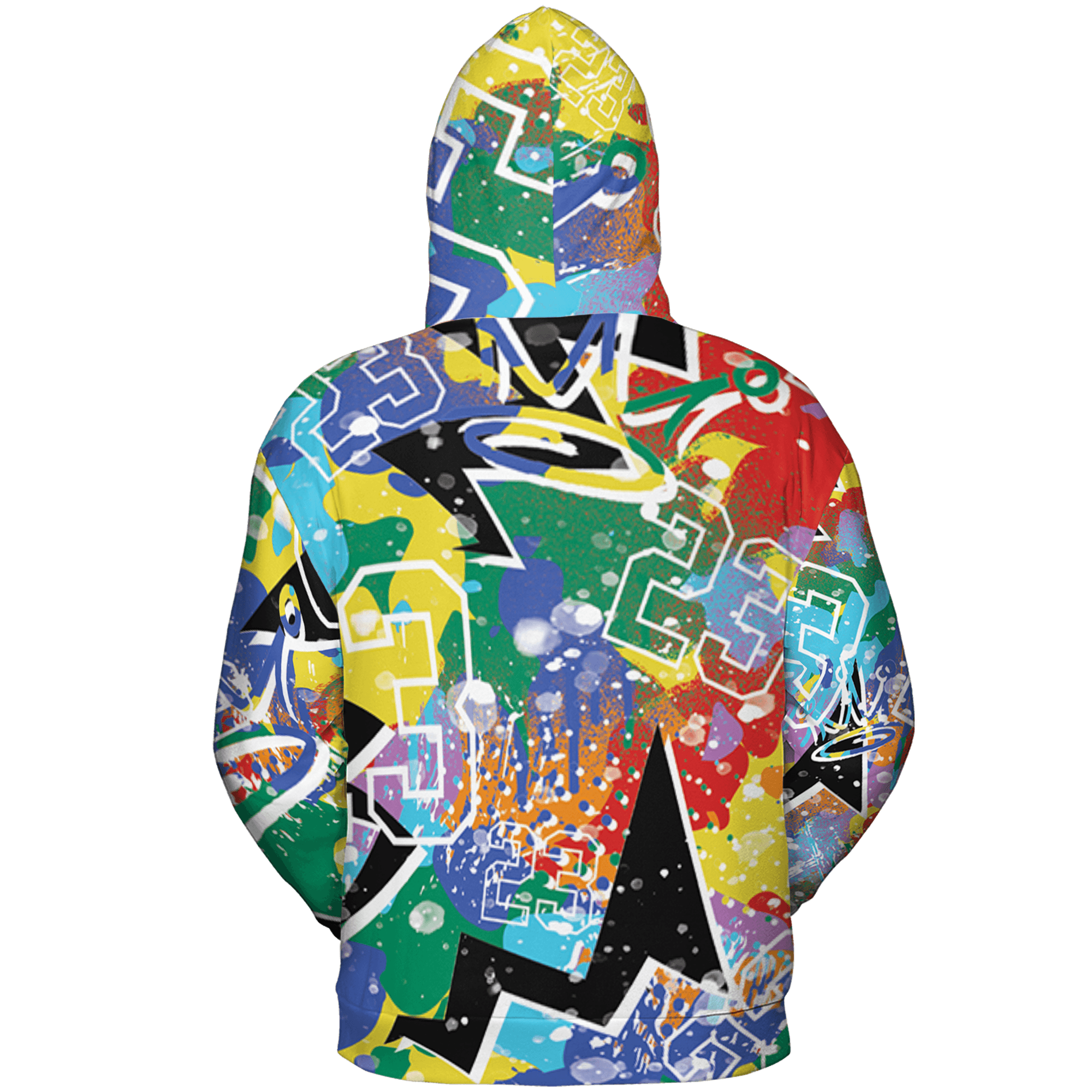 Mid GS Six Championships 1s Hoodie Match 23 King 3D All-Over Print Zigzag - NastyJamz