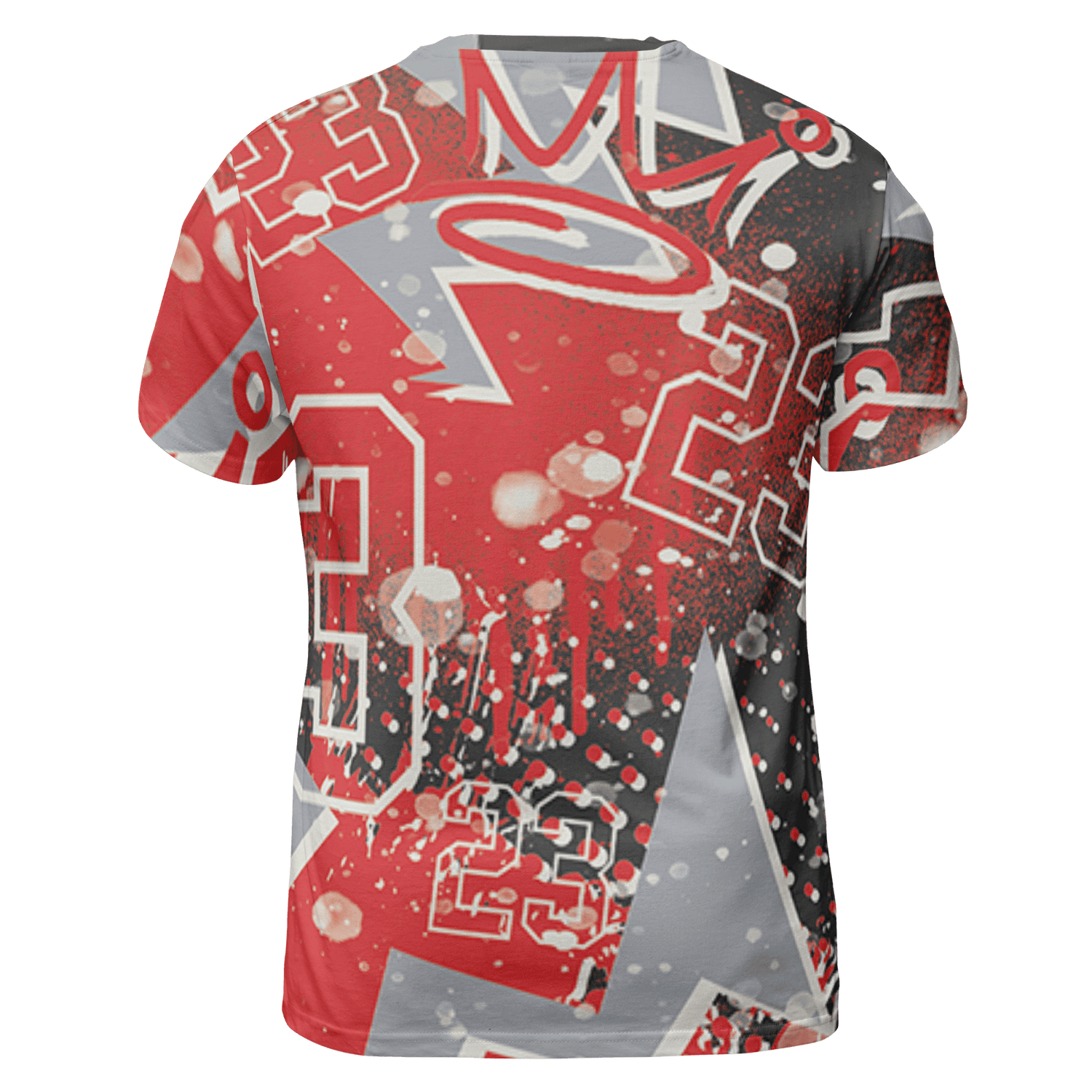 Bred Reimagined 4s T Shirt Match 23 King 3D All-Over Print Zigzag - NastyJamz